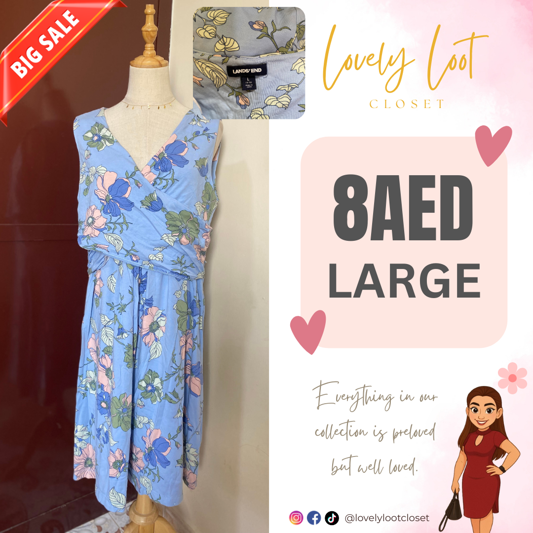 Floral Wrap Mini Dress