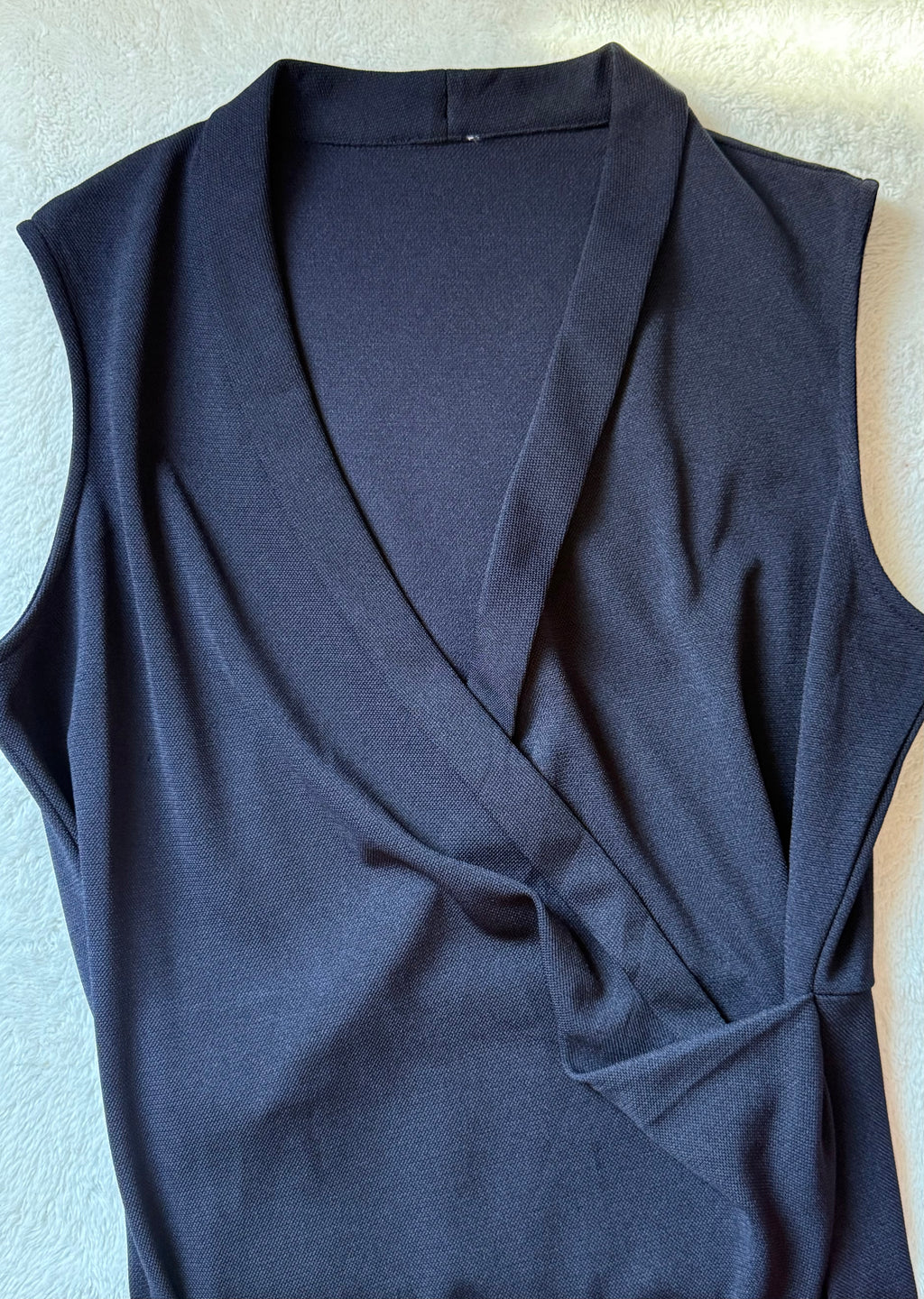 Phase Eight Plus Size Navy Wrap Dress (UK 18)