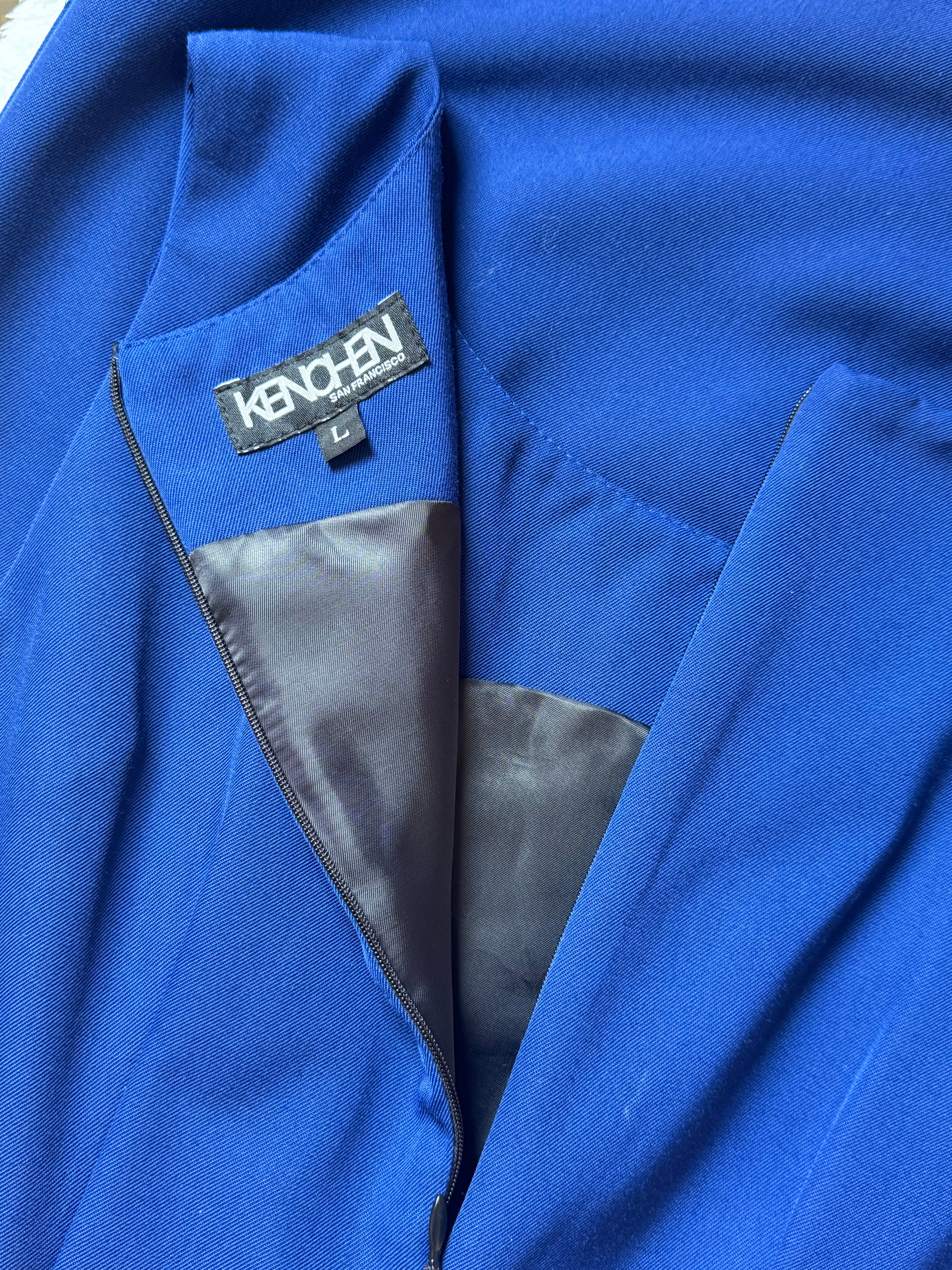 Kenchen San Francisco Royal Blue Sheath (Size L)