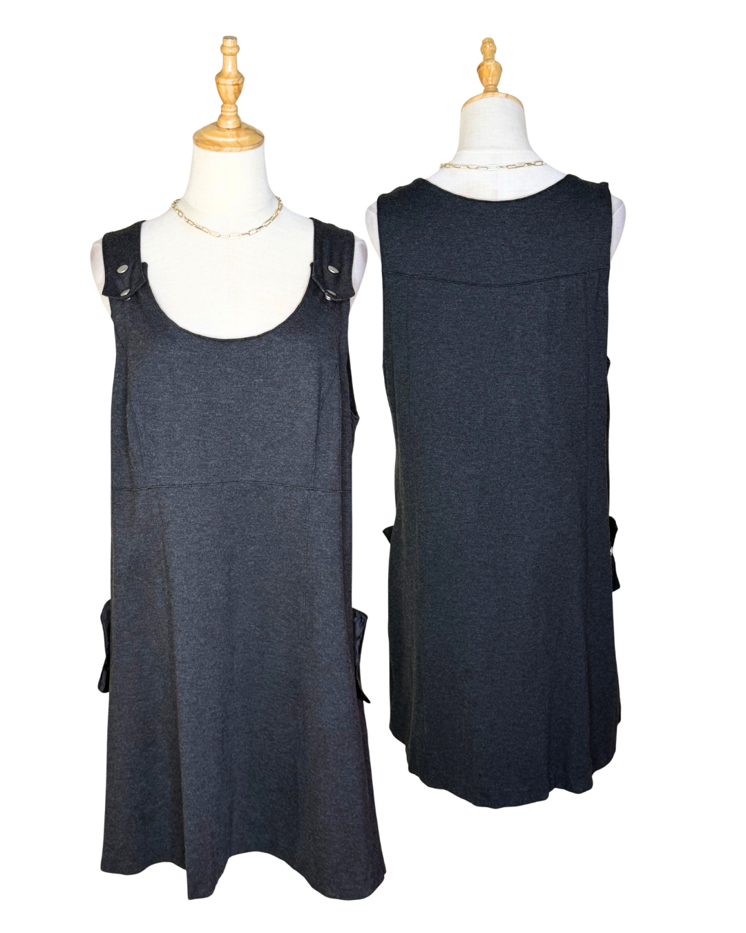 🌟 Everyday Essential: Premium Knit Casual Dress (Bust 38")