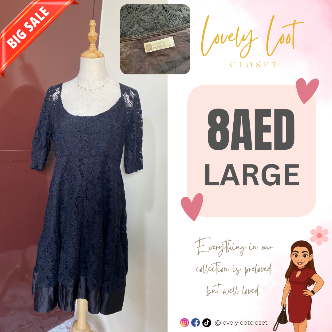 Lace Tiered Mini Dress