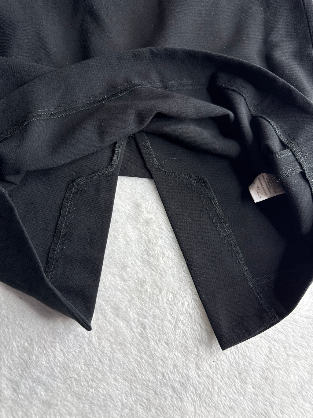 French Connection Black Mini Dress (UK 8 / S)