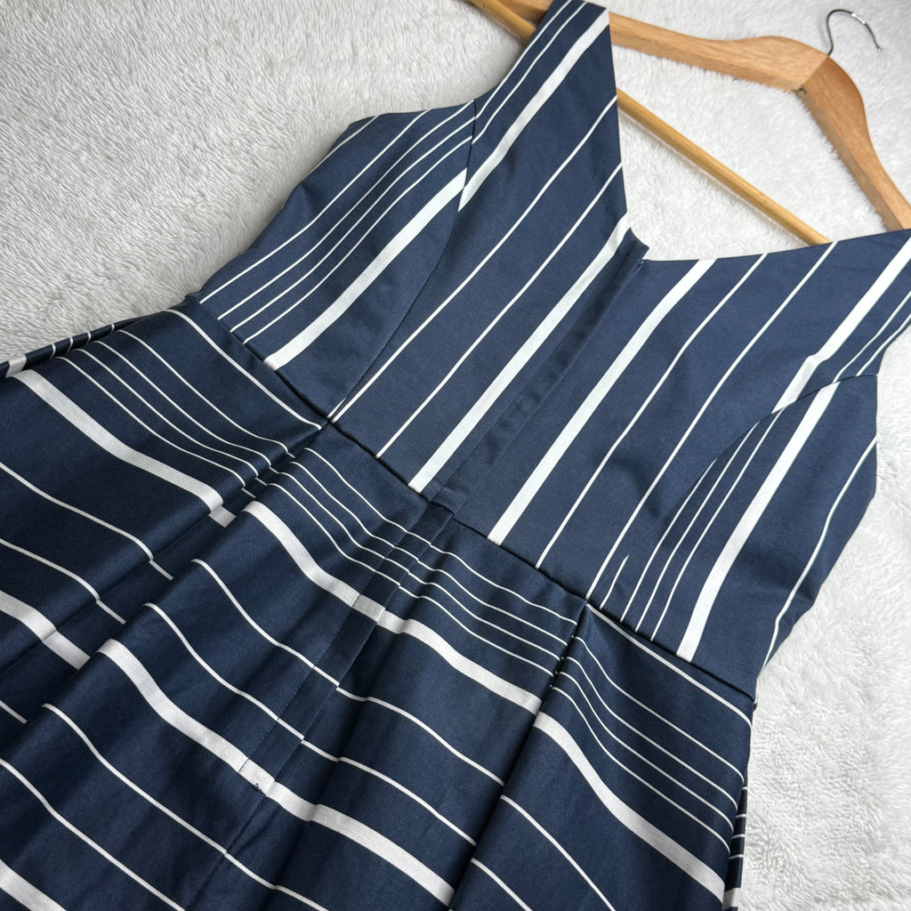 Target Collection Navy & White Striped Dress