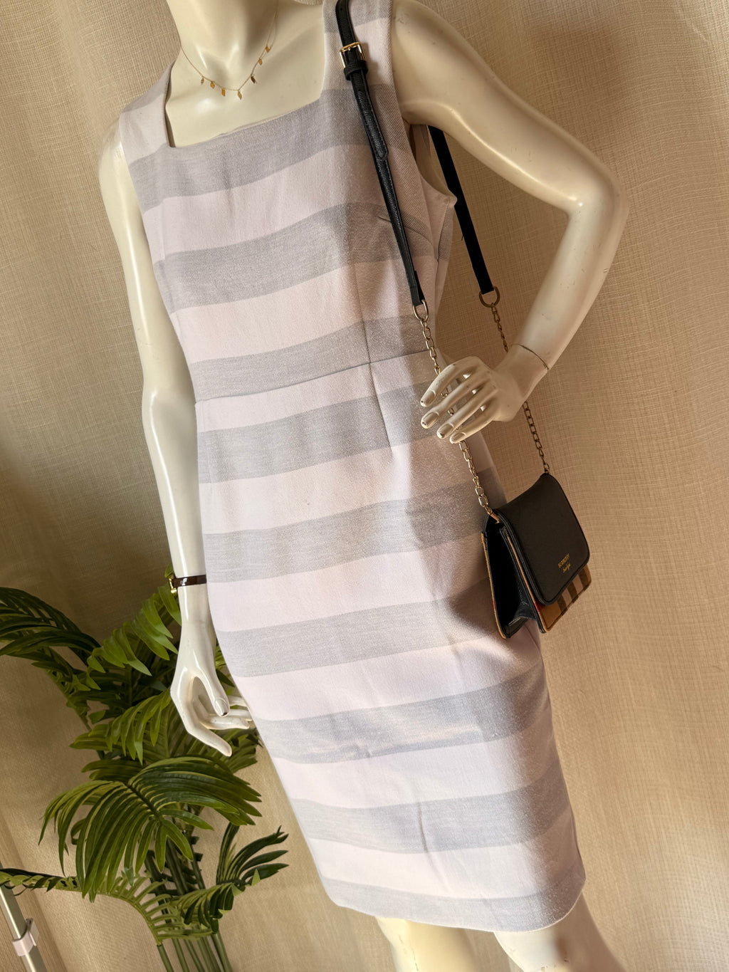 Stylish Preloved GOK FOR TU Striped Dress