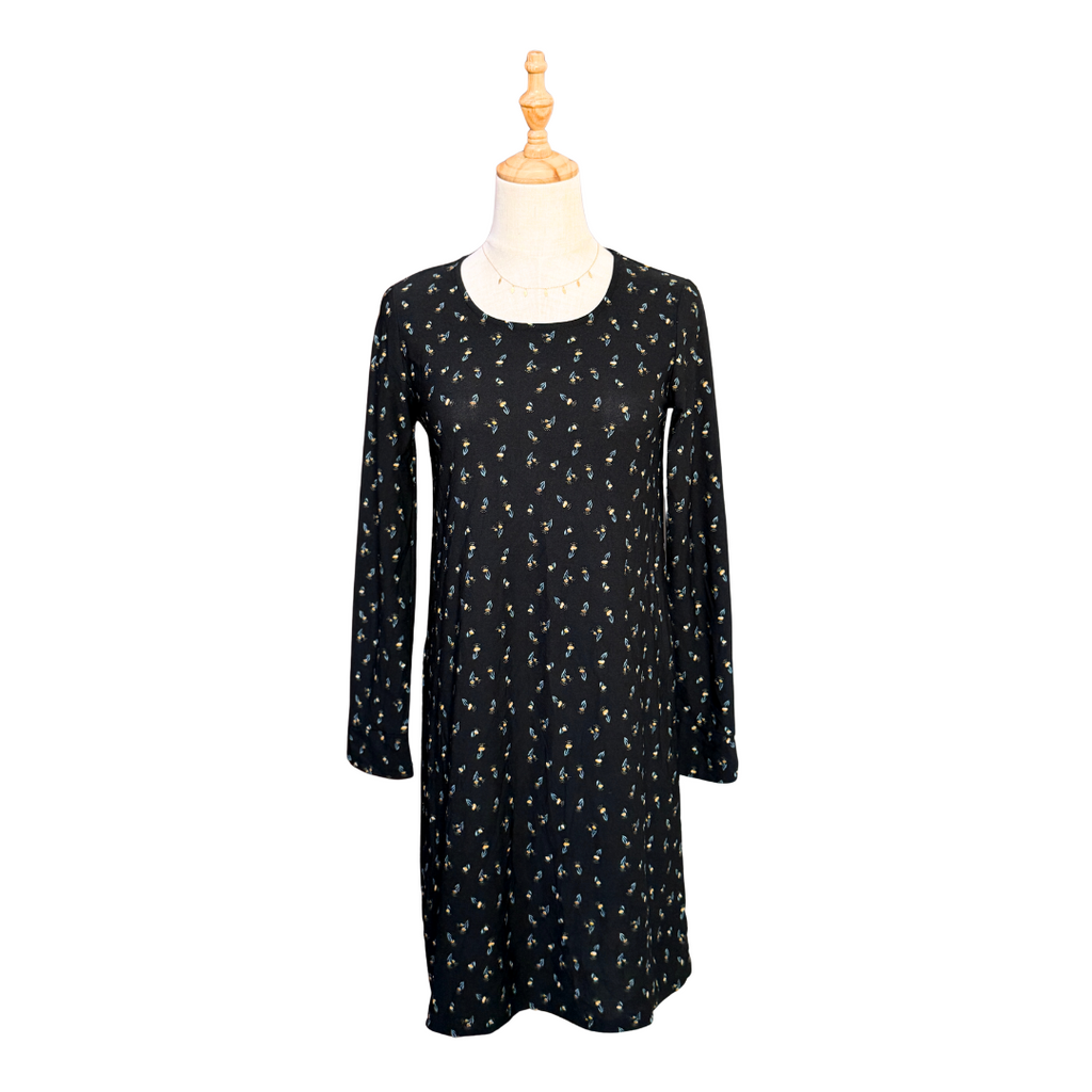 Kiabi Floral Long-Sleeve Dress