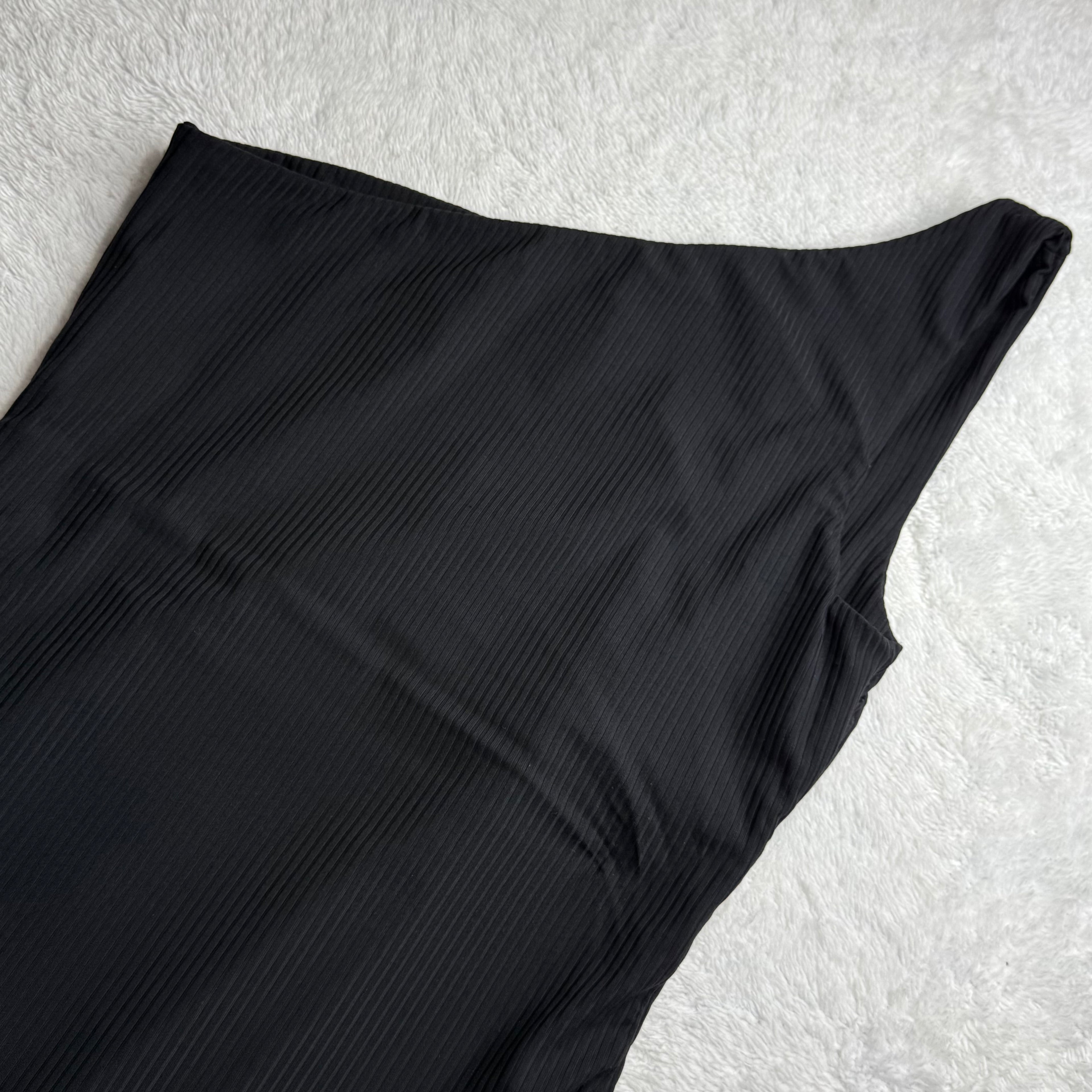 Kookai Black Cut-out Midi Dress