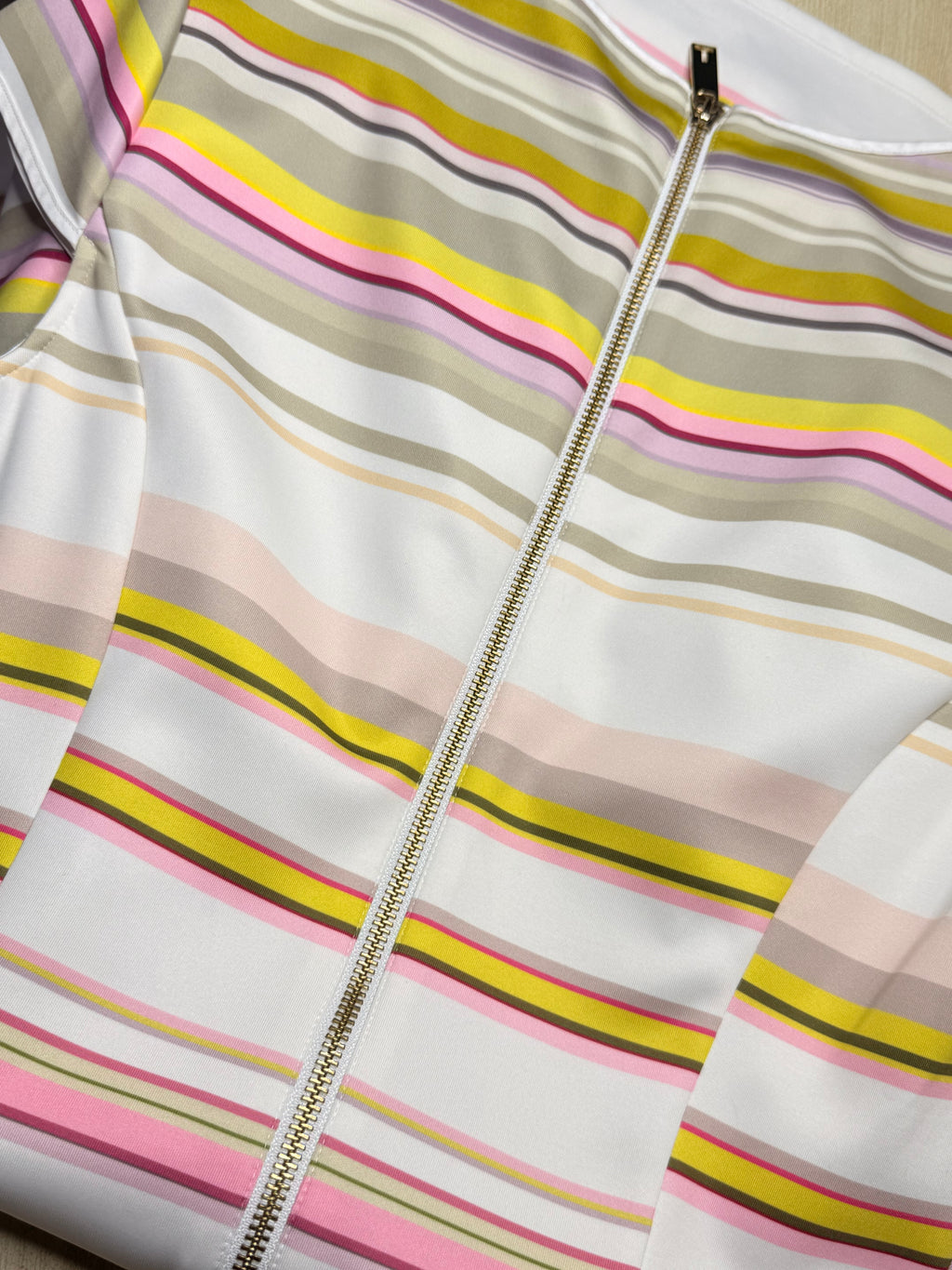 Legit Authentic Ted Baker "Sew in Love" Striped Fit & Flare Skater Dress (Size 2 / UK 10)
