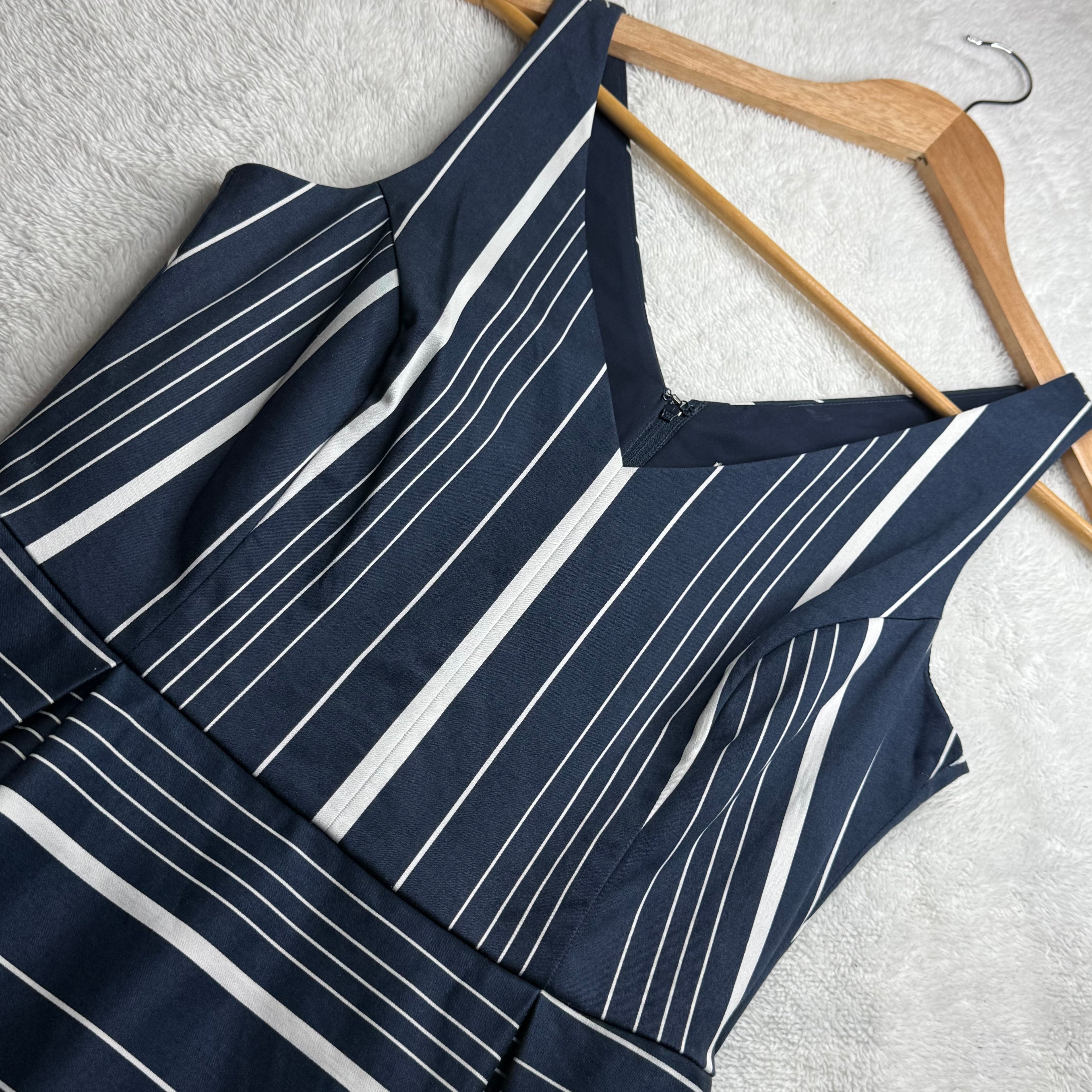 Target Collection Navy & White Striped Dress