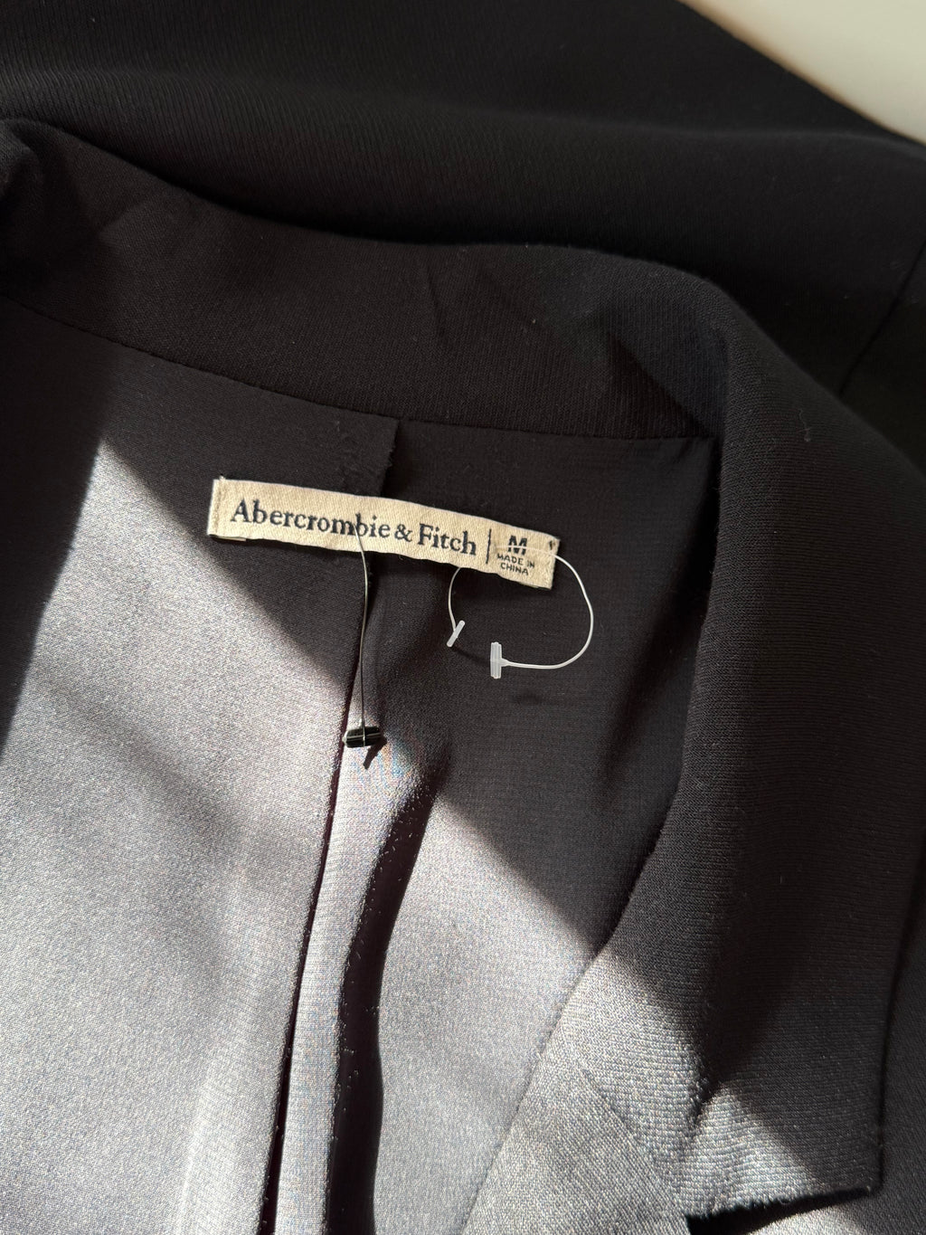 Abercrombie & Fitch Black Tailored Blazer Dress | Size M (Preloved)