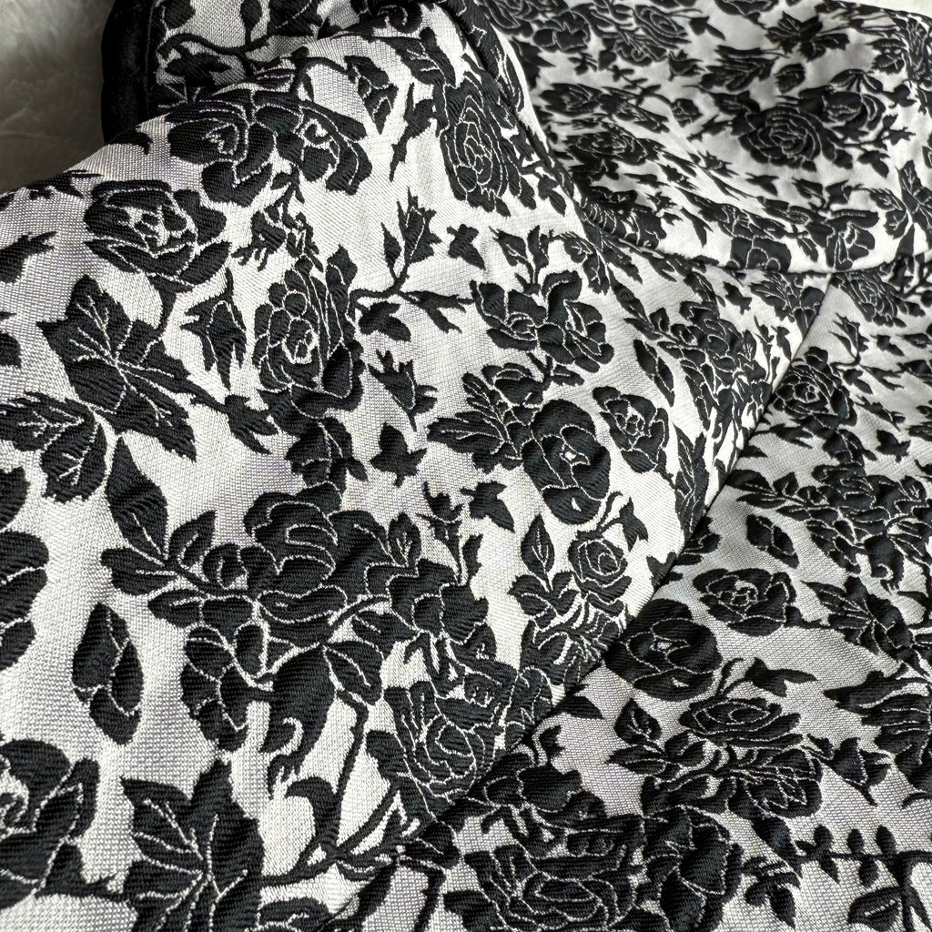 Goelia Black and White Floral Dress (Like New)