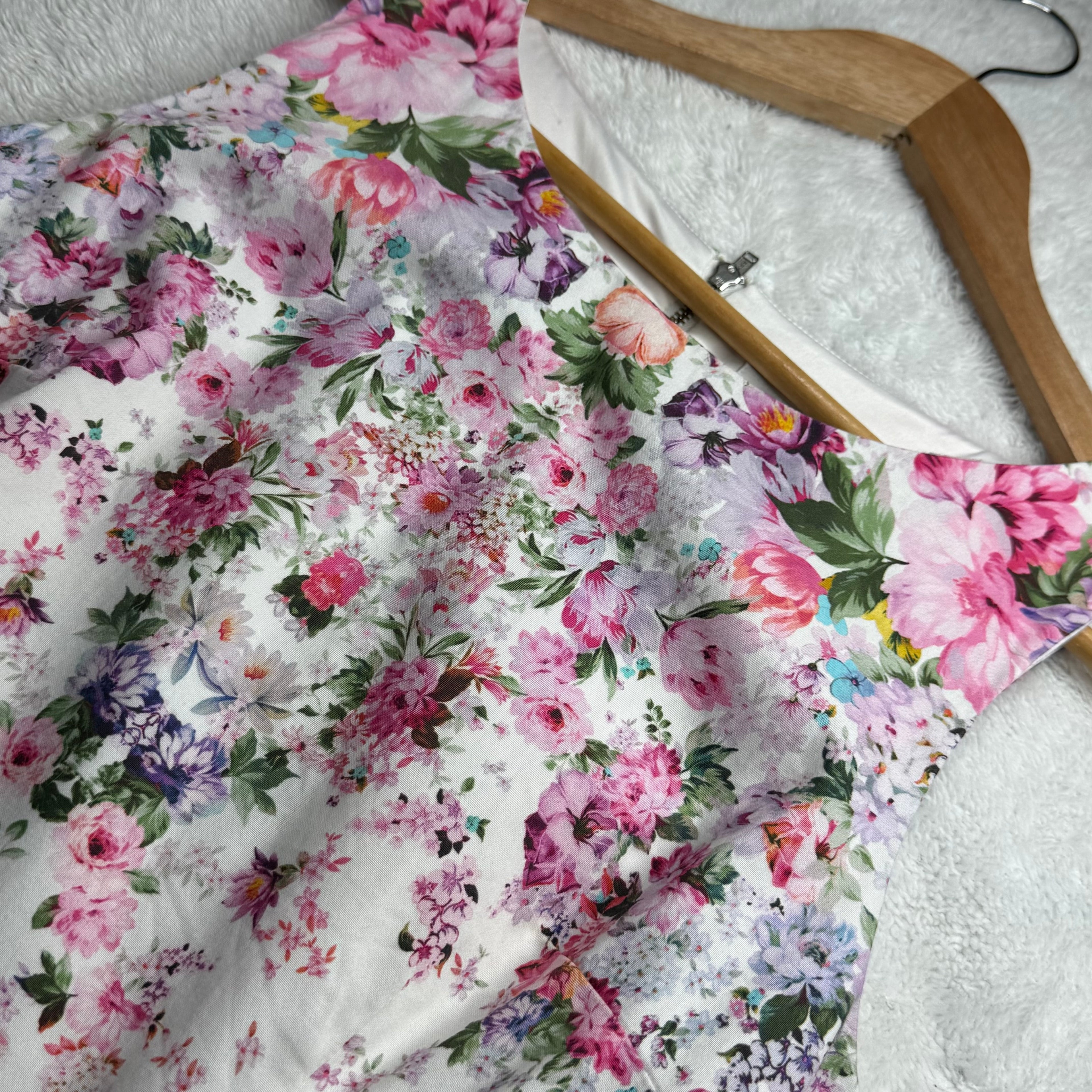 Forever New Floral Print Bodycon Mini Dress