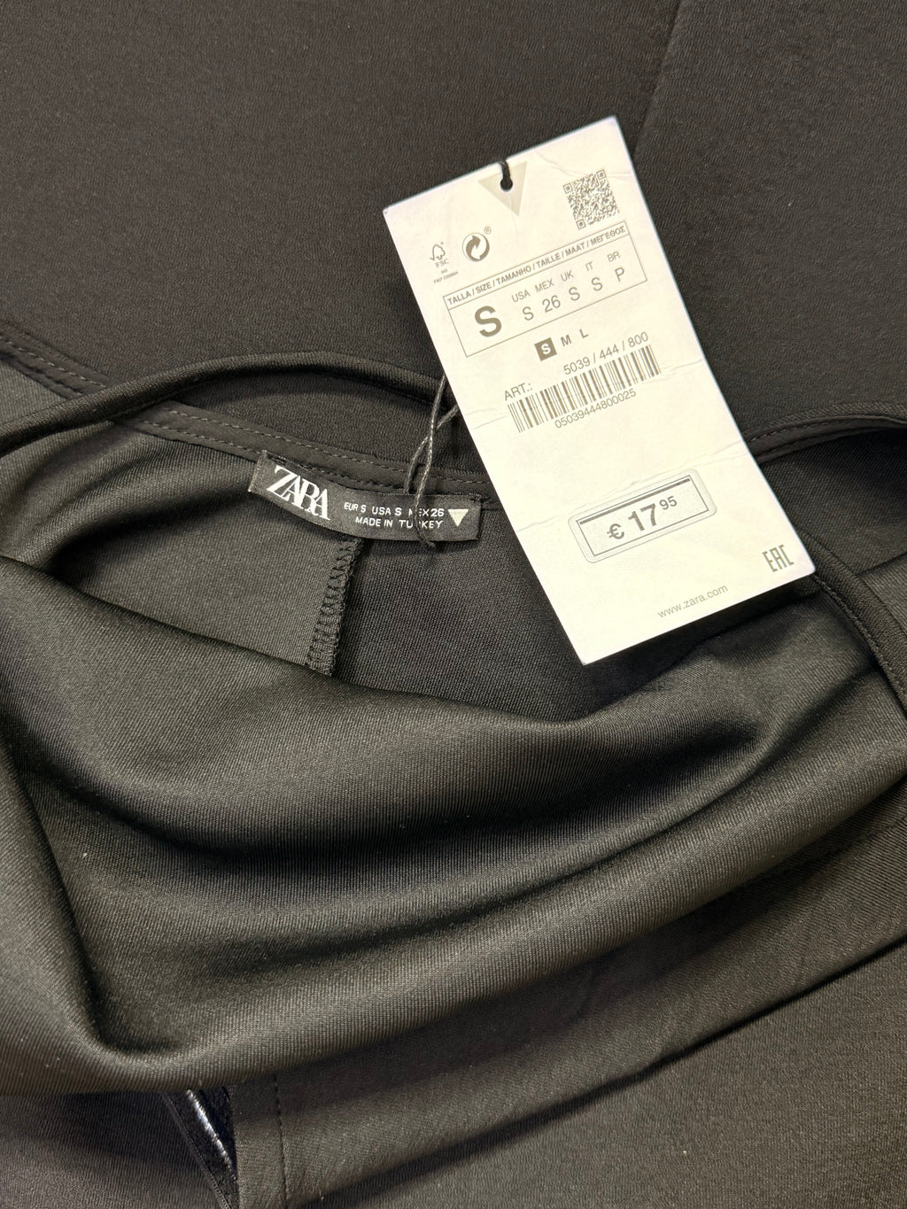 Zara Cowl Neck Asymmetric One-Shoulder Midi Dress – Size S / UK 8 | NWT