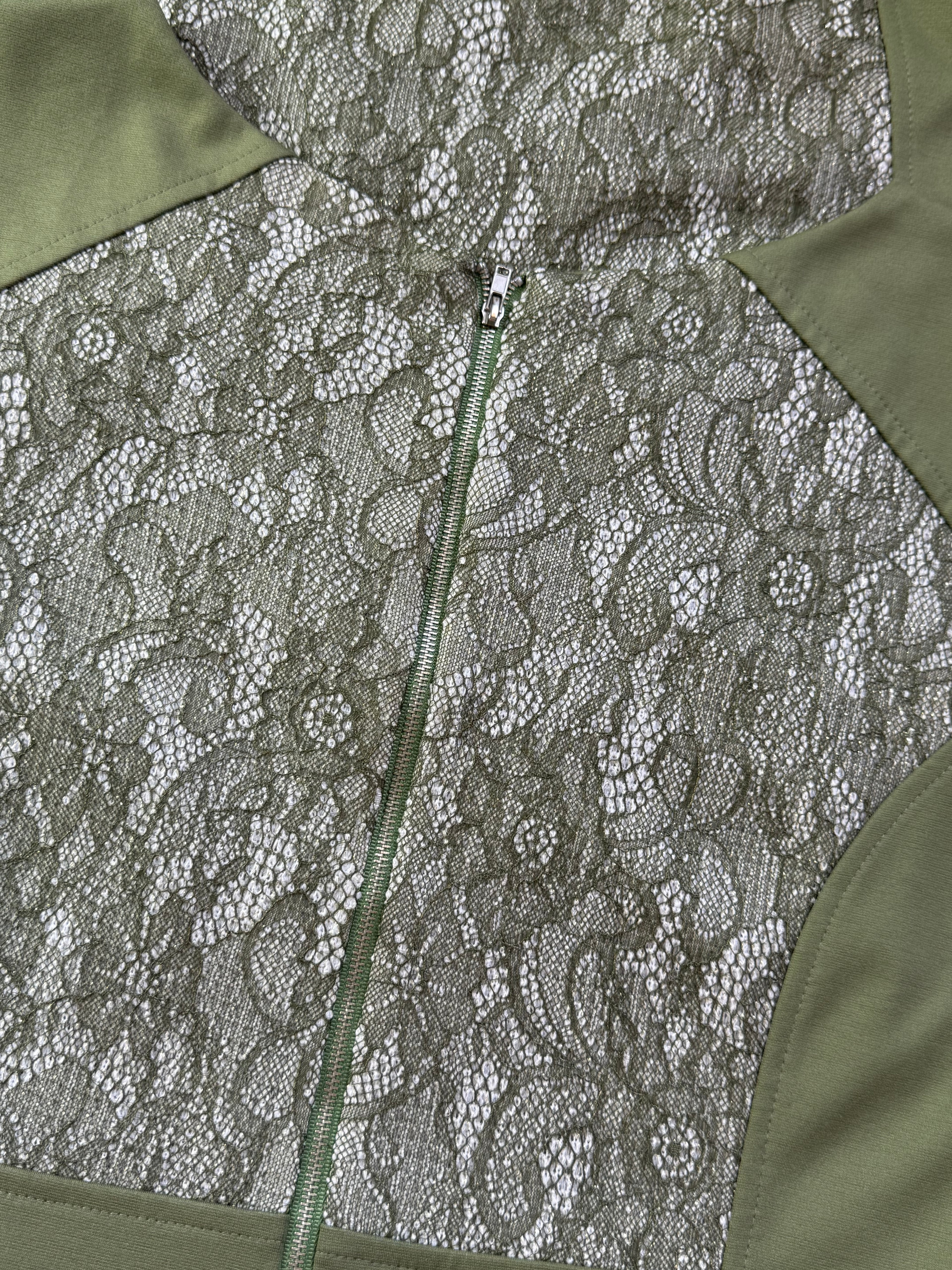 🌿 Chic Comfort: Martini Lace Panel Dress (UK 16)