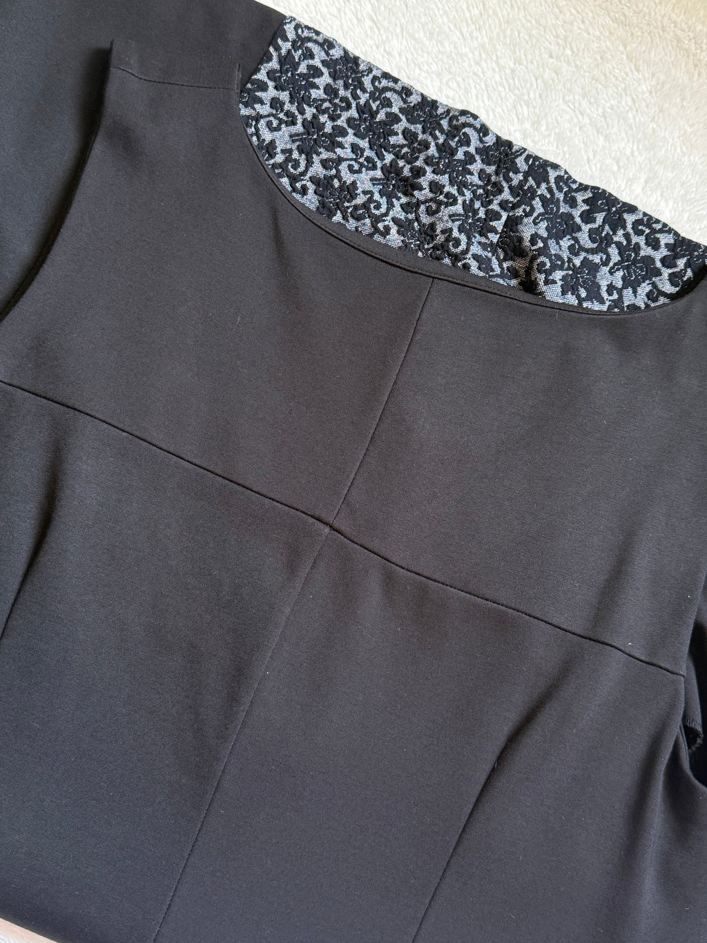 Ripe Maternity Black Zip-Front Dress | Size XL