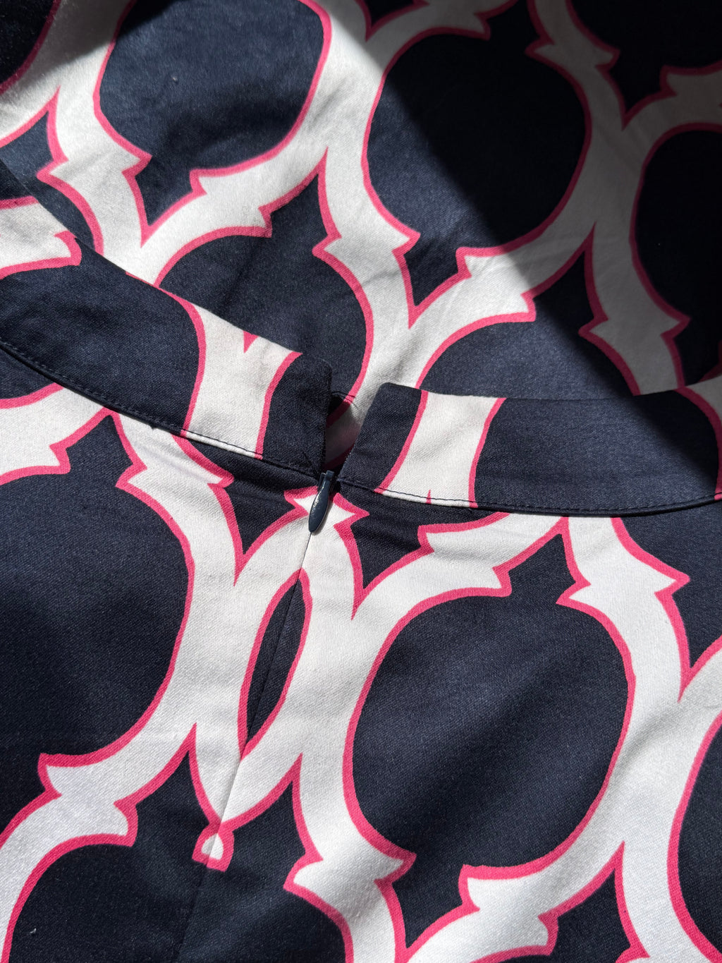 CROWN & IVY Geometric Print Shift Dress (15 AED) - Preloved UK 12