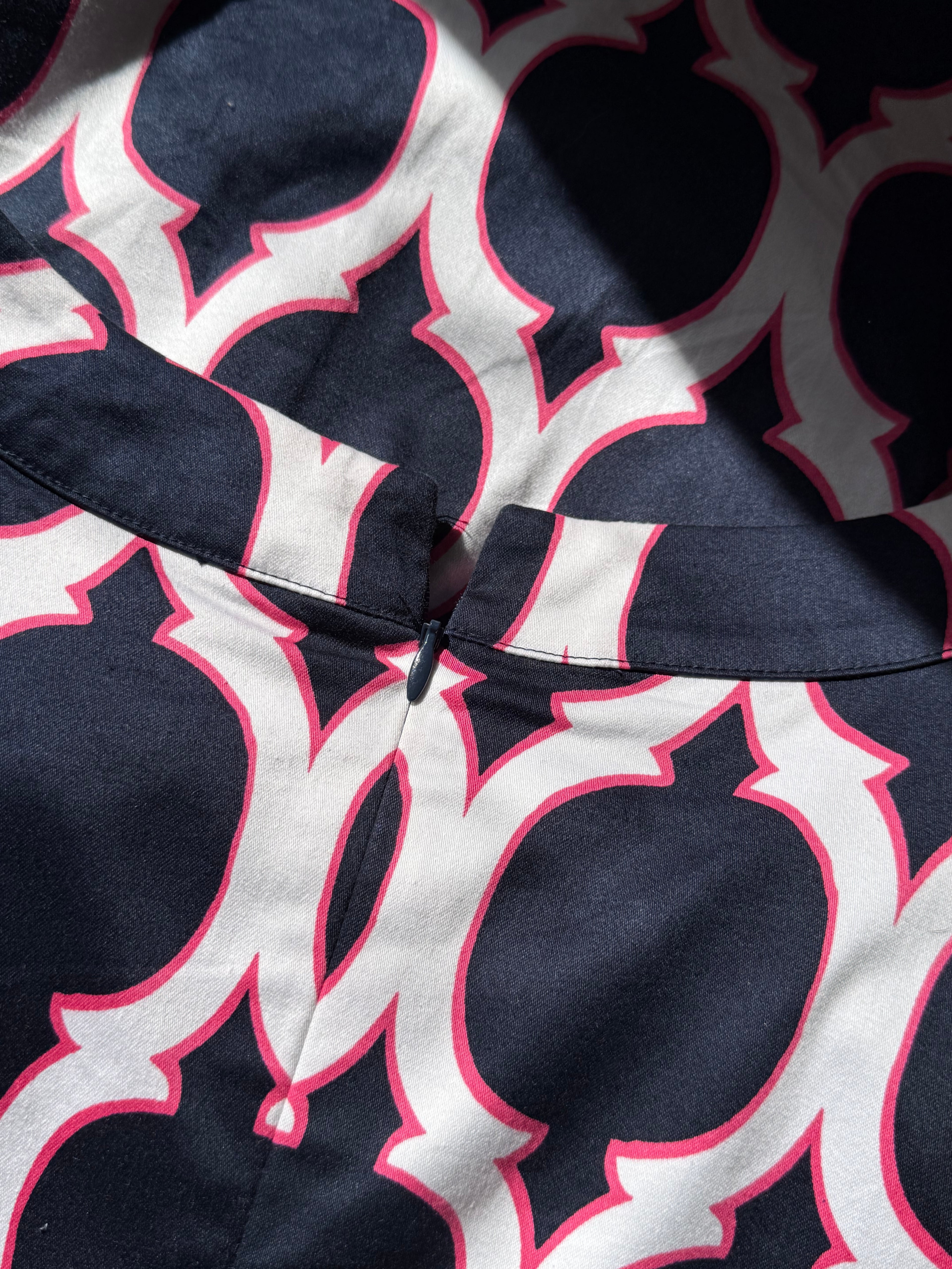 CROWN & IVY Geometric Print Shift Dress (15 AED) - Preloved UK 12