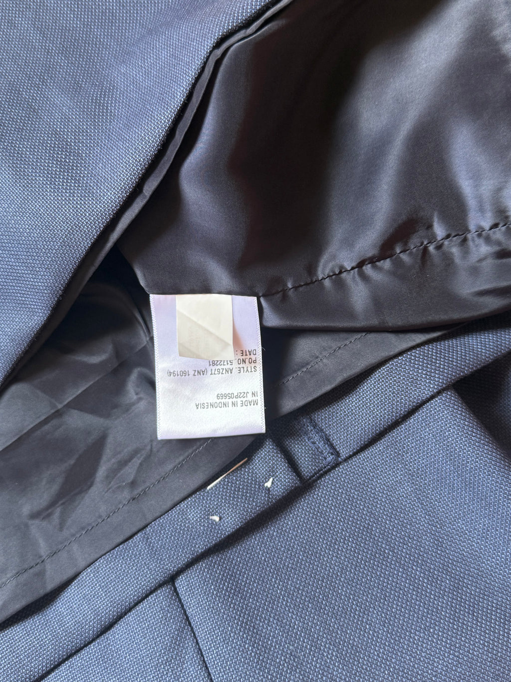 ⚓ ANZ Navy Blue Sleeveless Work Sheath (UK 14)