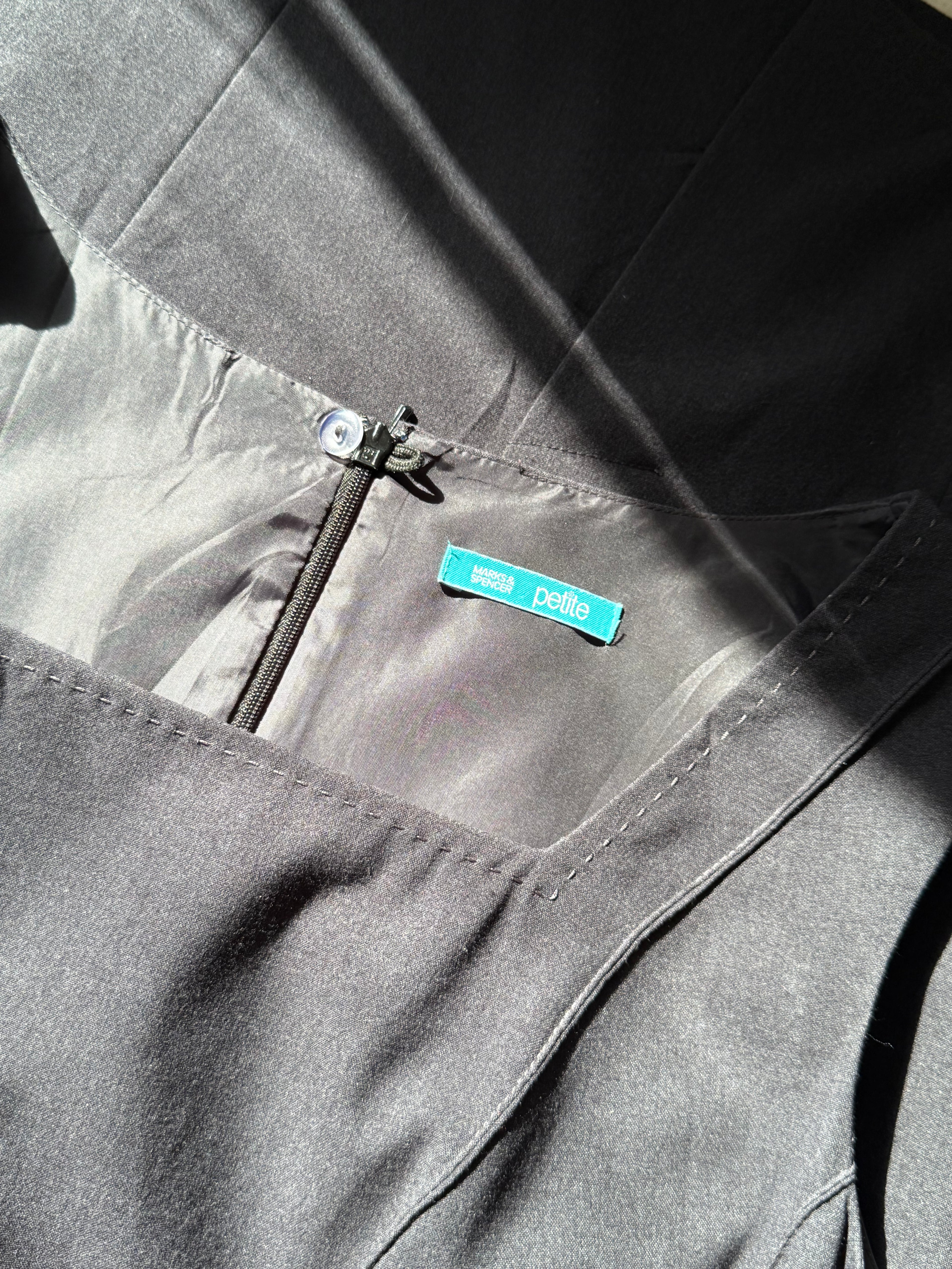 Classic Black Shift Dress by MARKS & SPENCER - Preloved UK 14