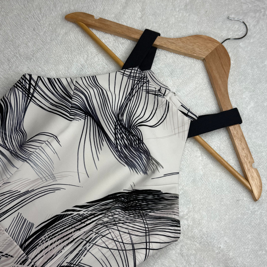 RODEO SHOW Halterneck Print Dress (XS)