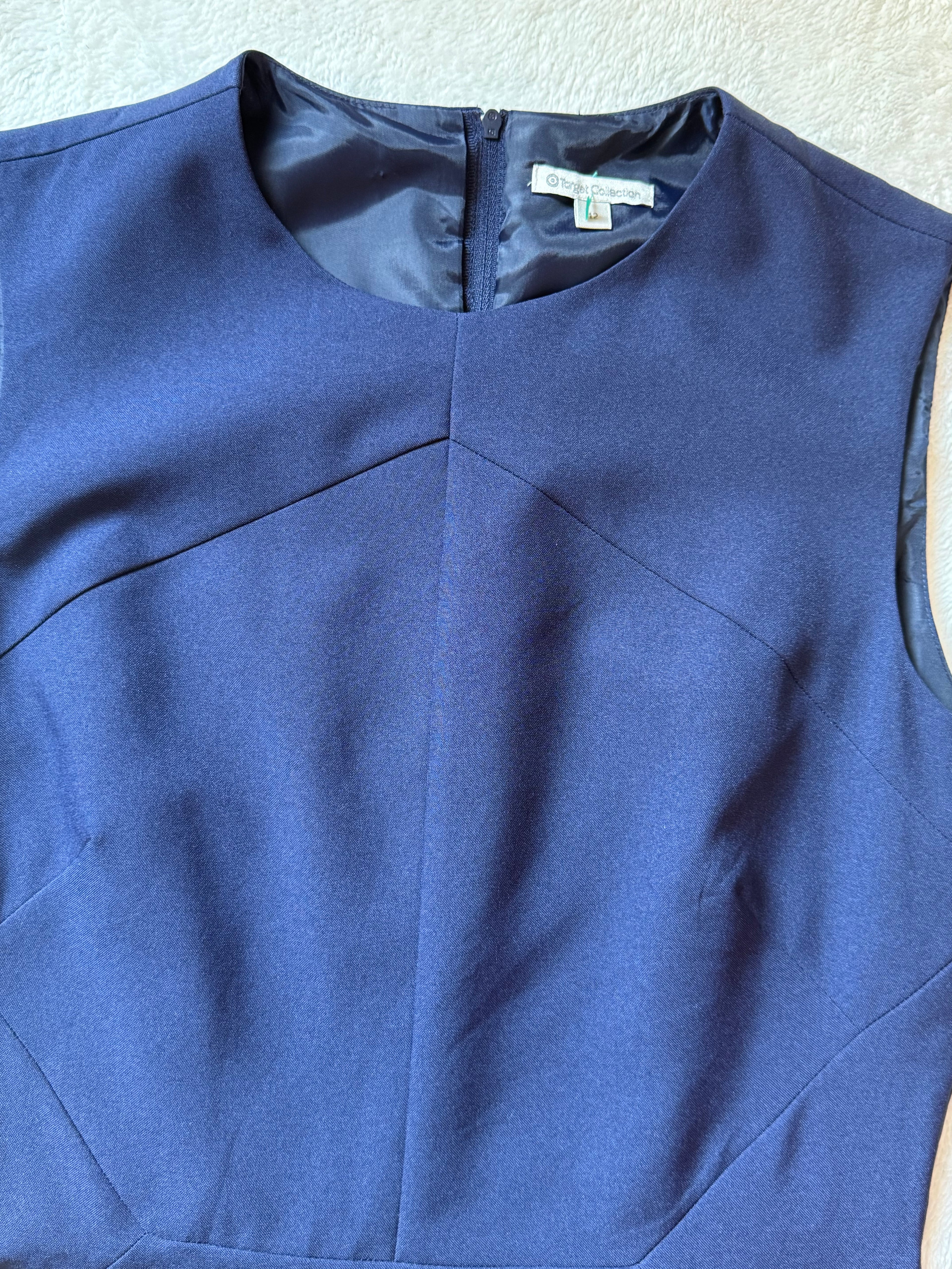 Target Collection Navy Sheath Dress (UK 12)