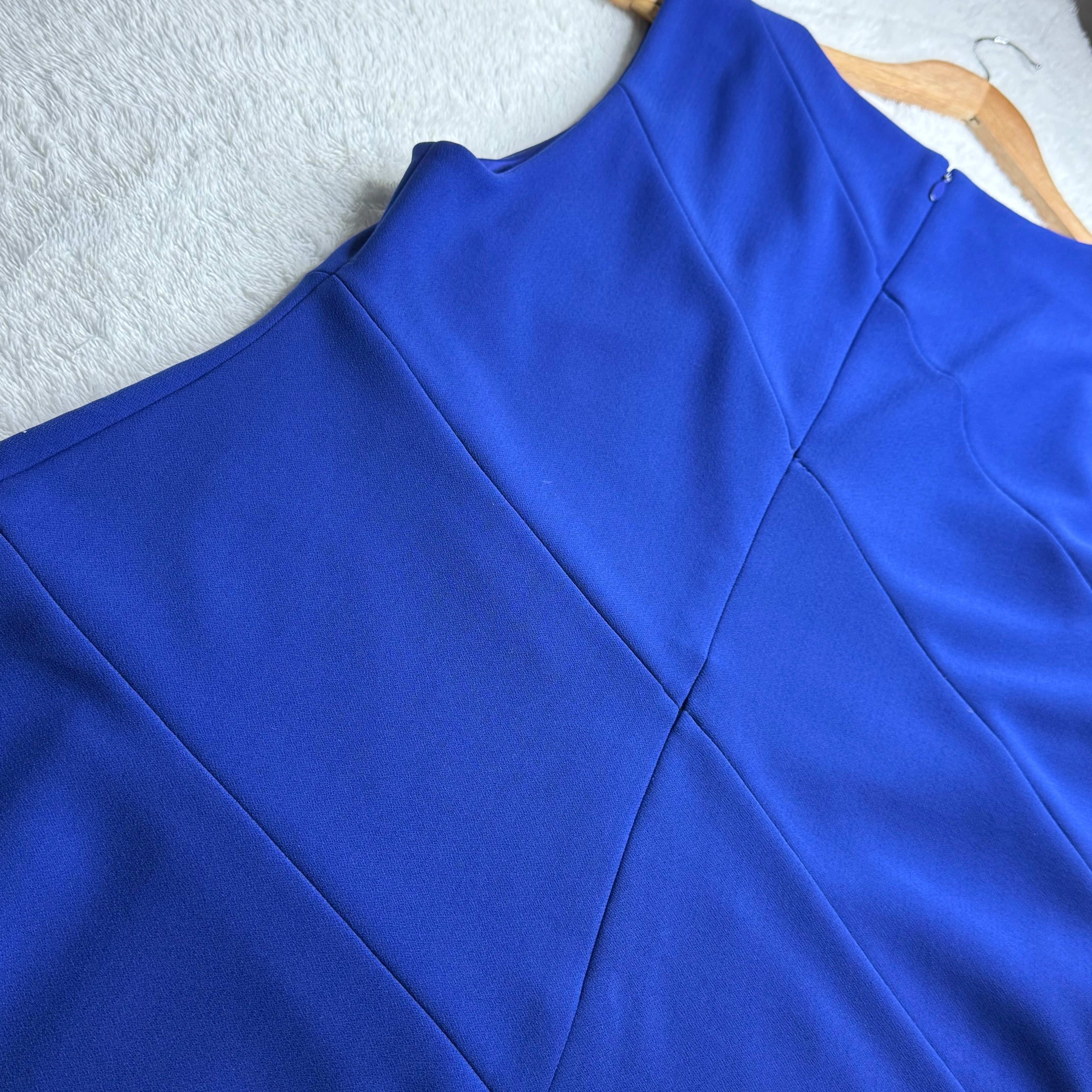 Portmans Royal Blue Textured Dress