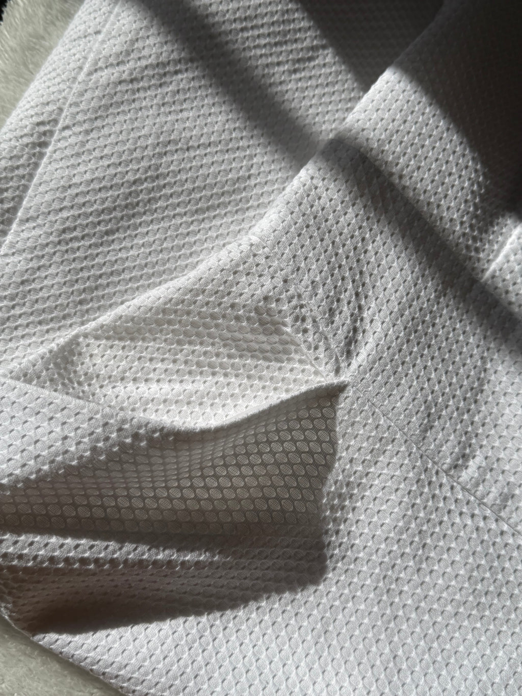 Crisp Preloved PURE White Dress - UK 16 for 45 AED