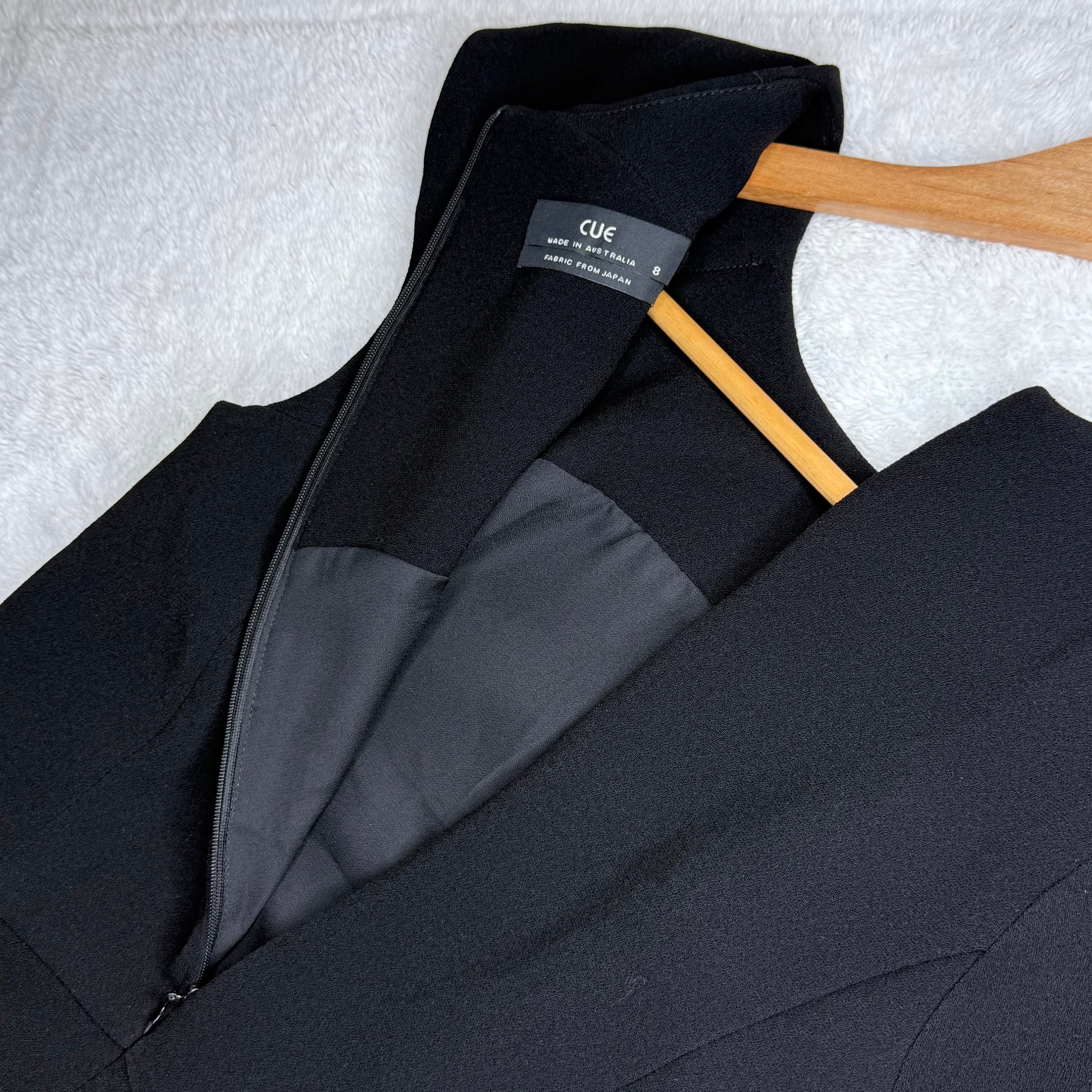 Cue Black Peplum Sheath Dress