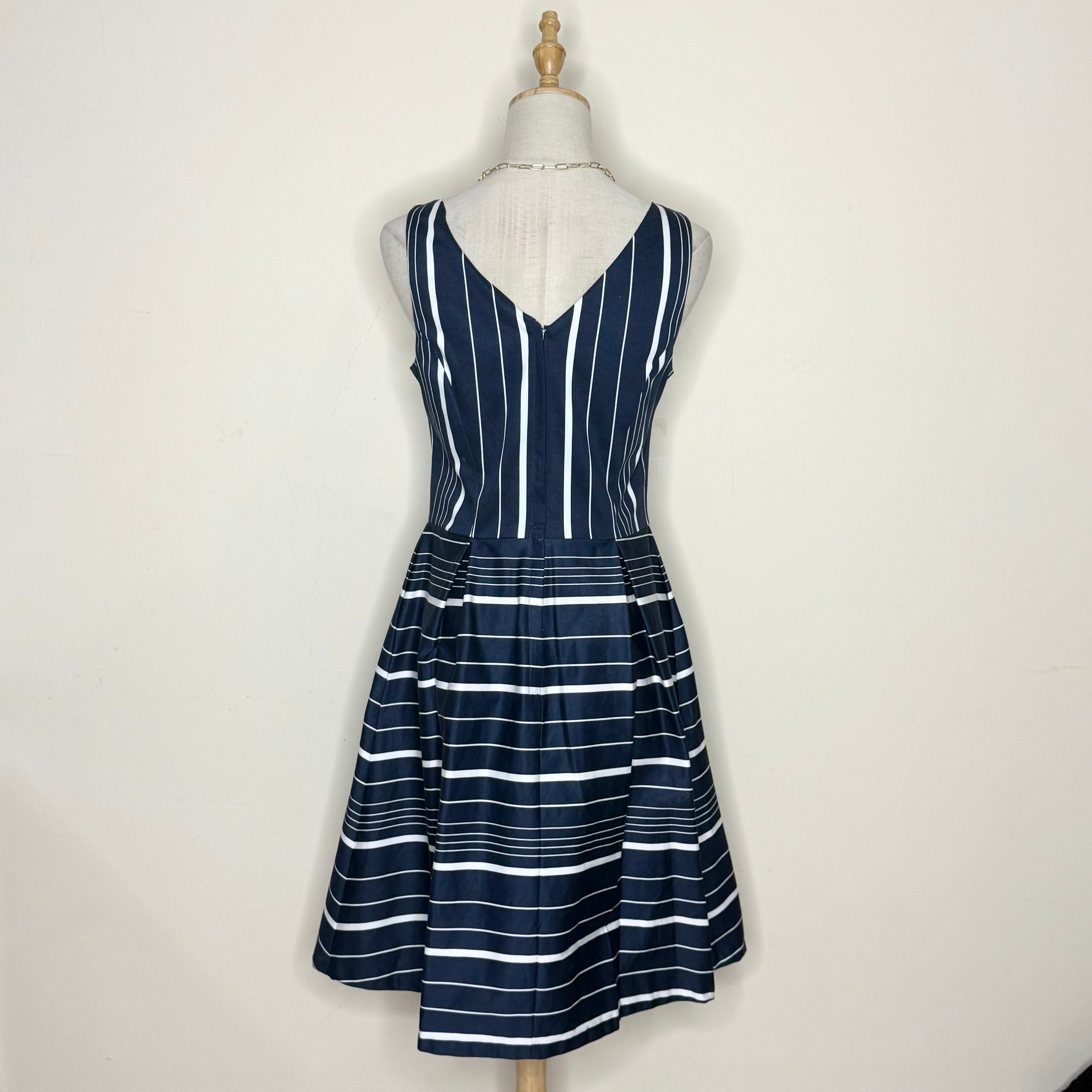 Target Collection Navy & White Striped Dress