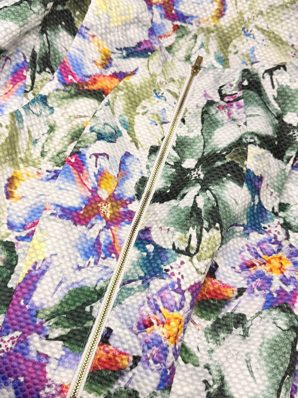 H&M Vibrant Floral Print Skater Dress (Size XS / EUR 34 / US 4)