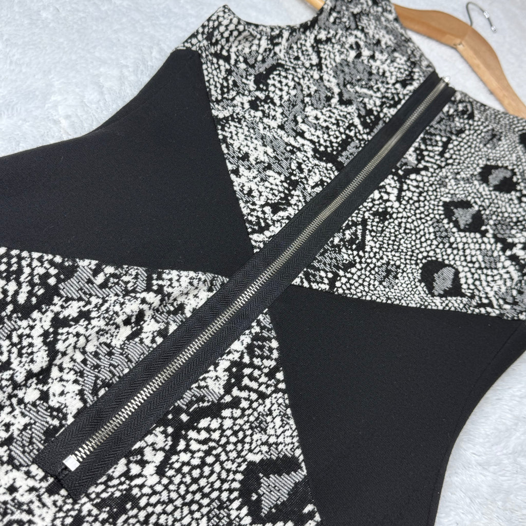 ASOS Snakeskin Print Sheath Dress | UK 10 (XS - S)