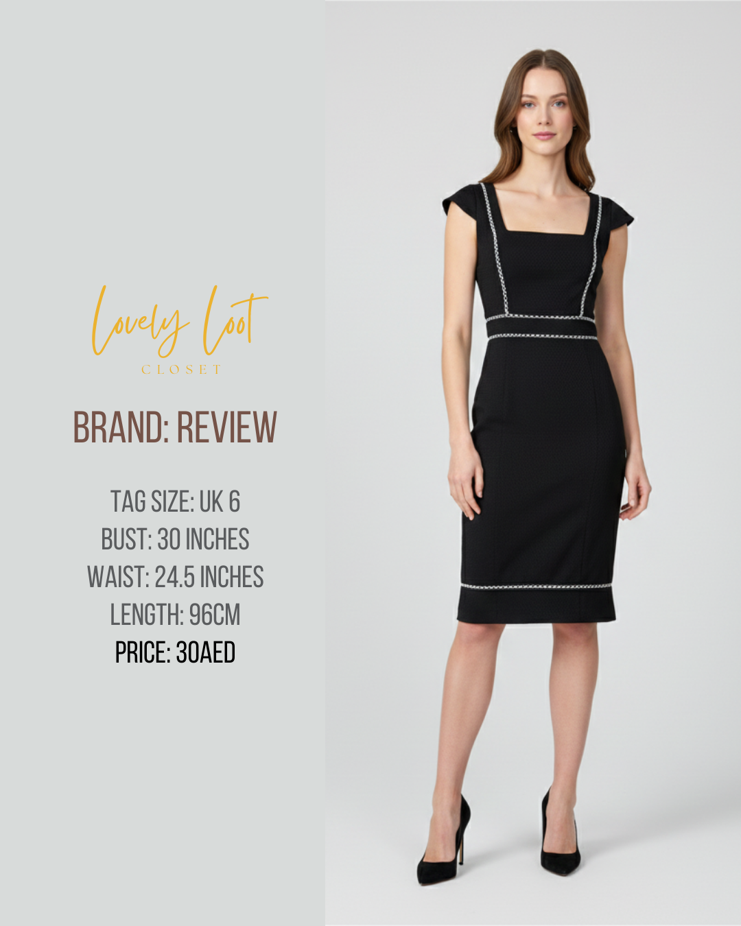 ♟️ Feminine Polish: REVIEW Checkered Sheath Dress (UK 12)