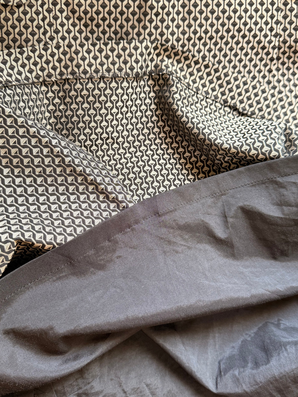 Authentic Roberto Verino Geometric Belted Dress – Size M (Bust 34”) | Luxury Designer Dress UAE