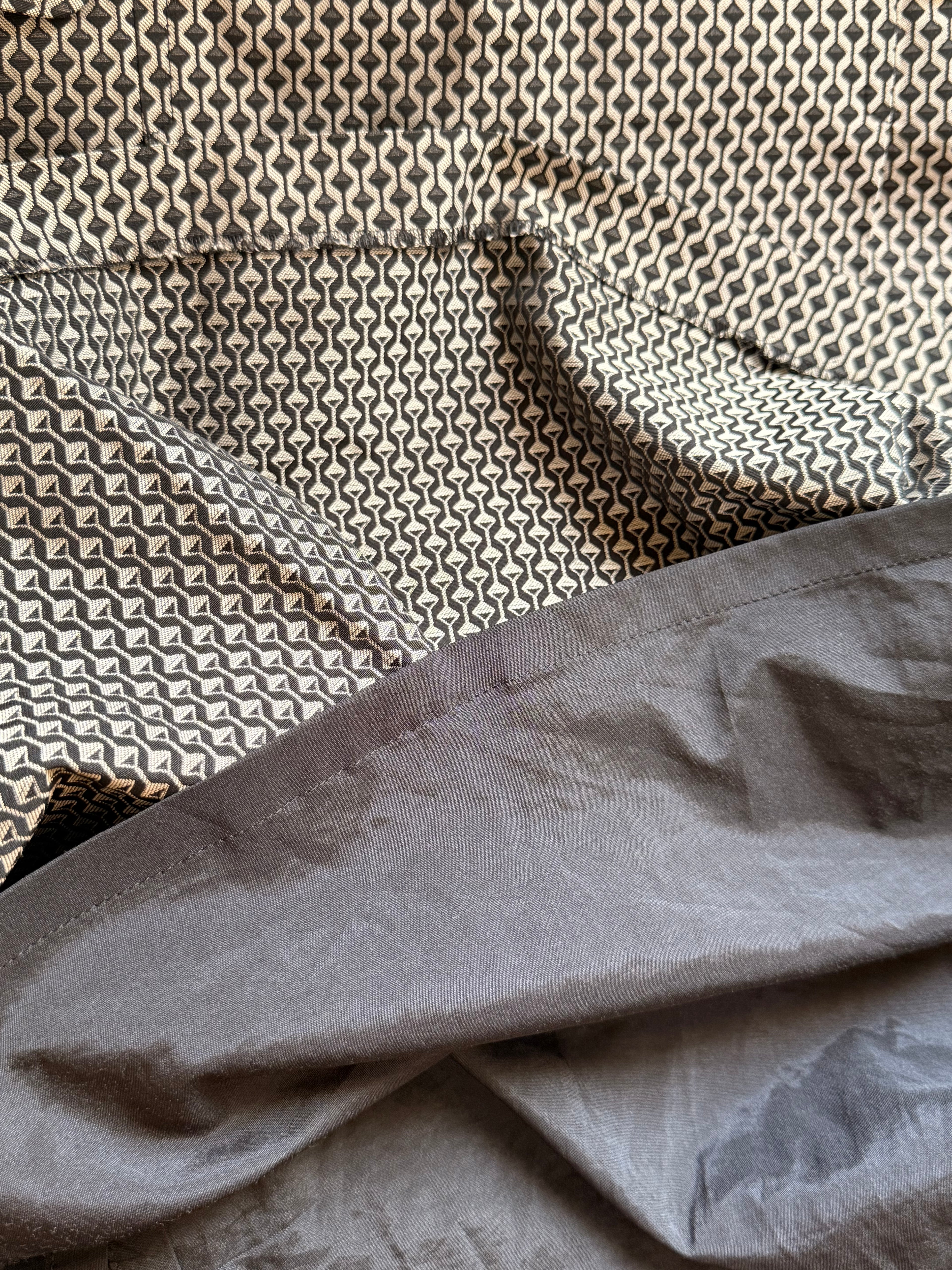 Authentic Roberto Verino Geometric Belted Dress – Size M (Bust 34”) | Luxury Designer Dress UAE