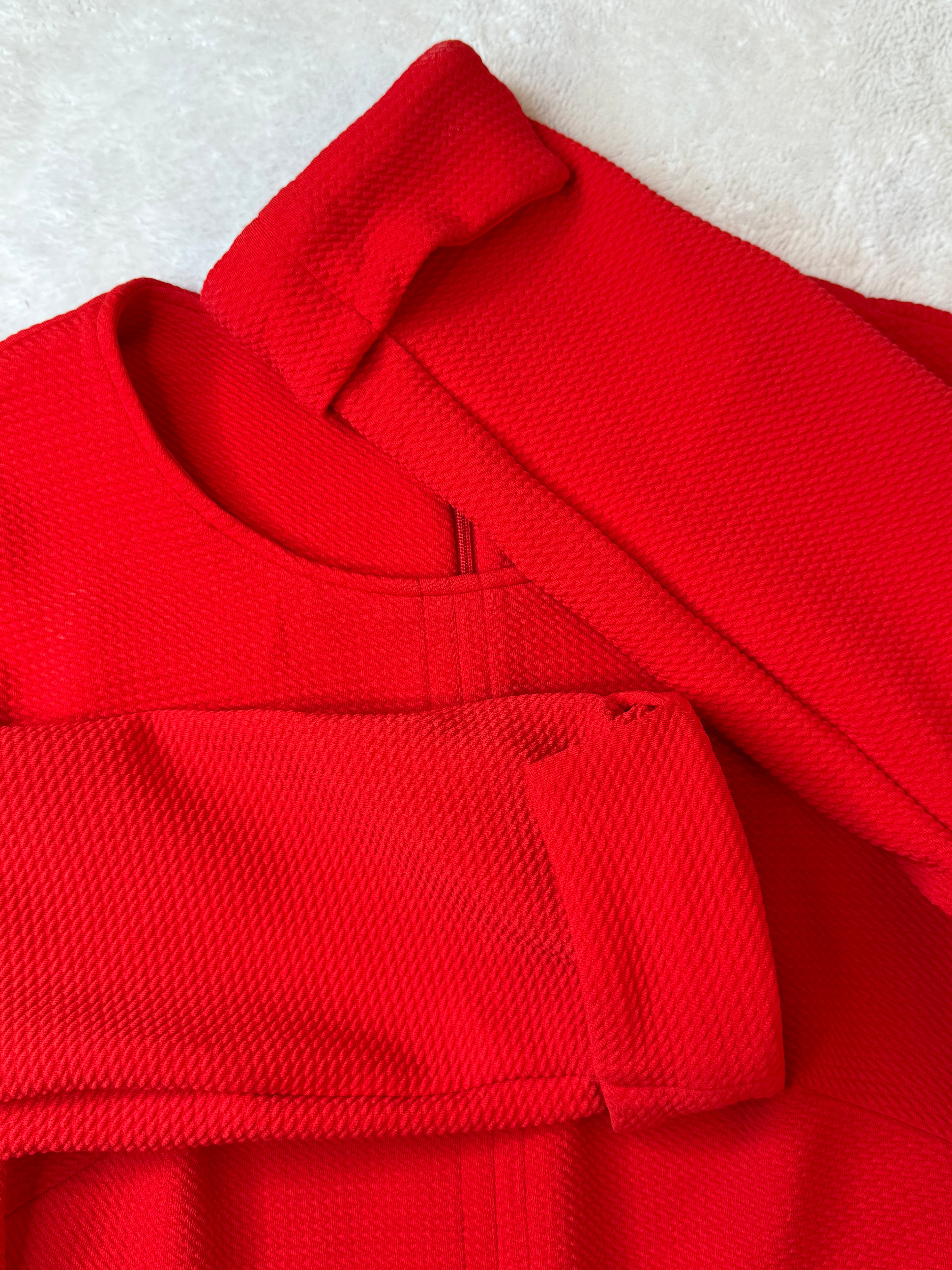 Striking Red TU Woman A-Line Dress | Size 12