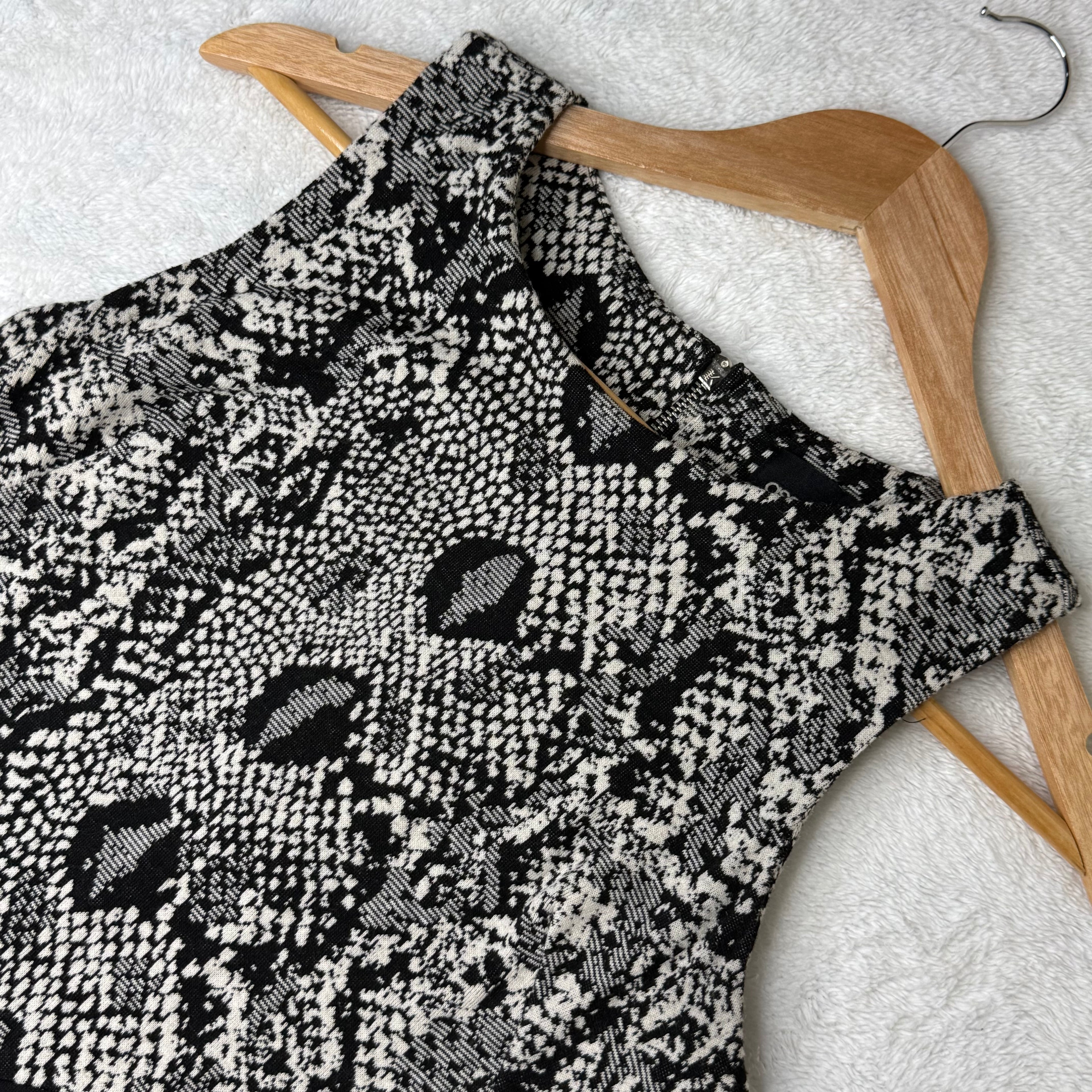 ASOS Snakeskin Print Sheath Dress | UK 10 (XS - S)