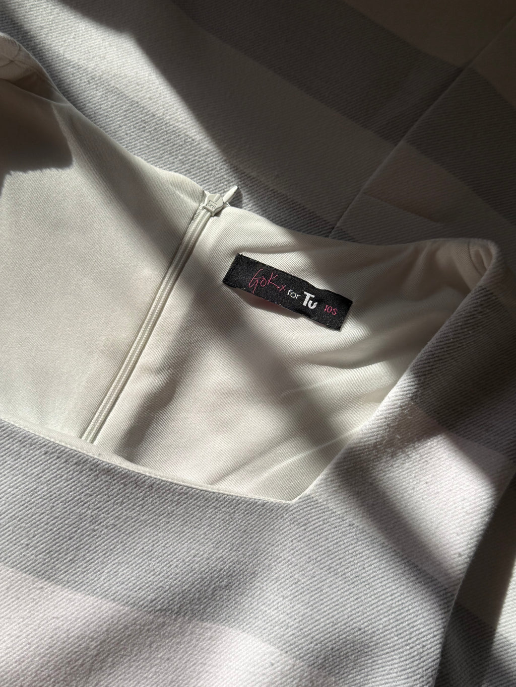 Stylish Preloved GOK FOR TU Striped Dress