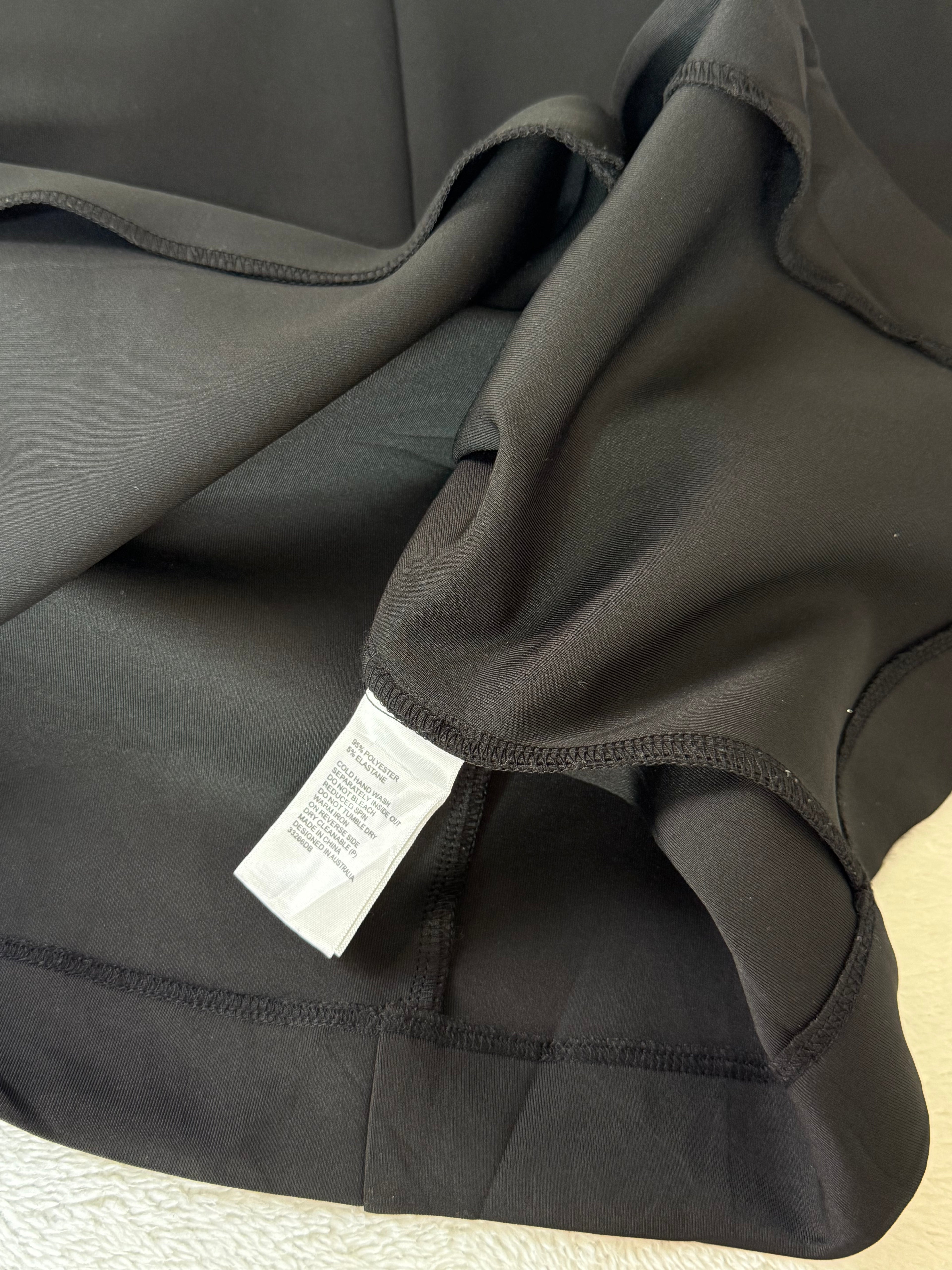 BARDOT Black Strapless Midi Dress | UK 8 (Preloved)