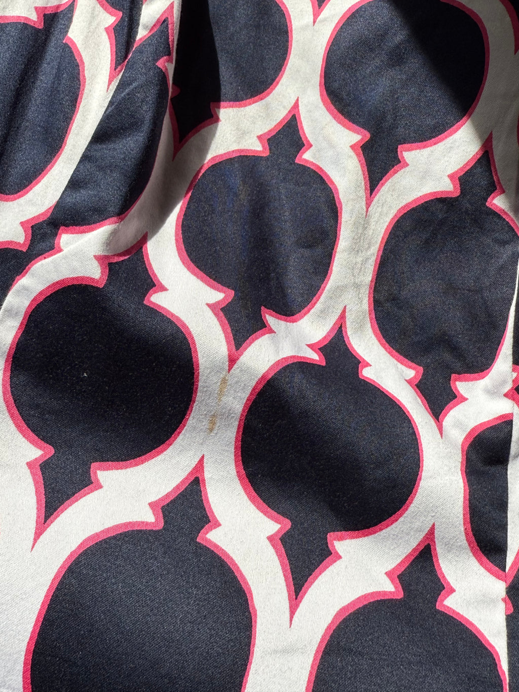 CROWN & IVY Geometric Print Shift Dress (15 AED) - Preloved UK 12