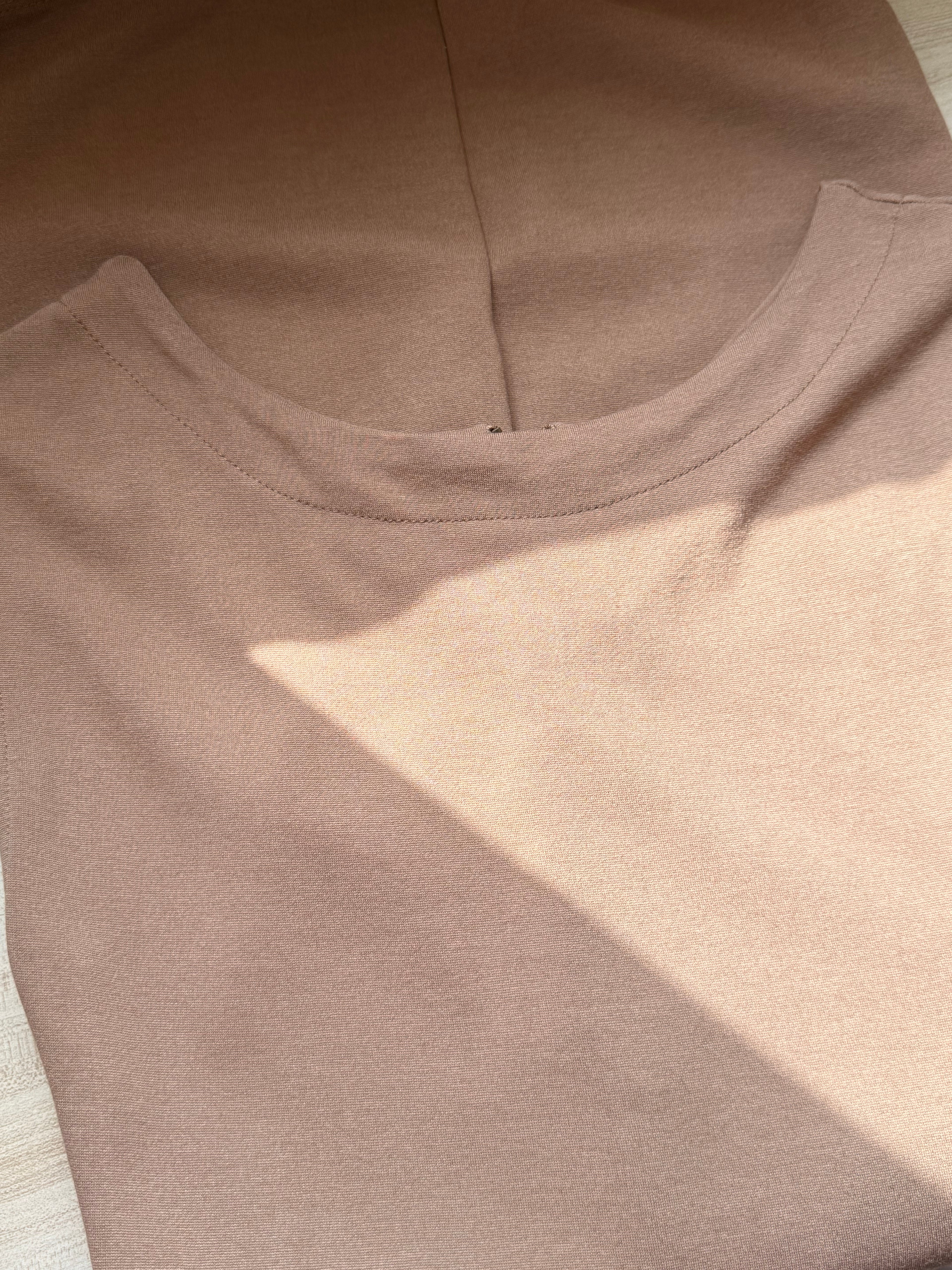 ZARA BASIC Camel Tan Sleeveless Boatneck Bodycon Mini Dress – Size XS | Chic Everyday & Casual Dress