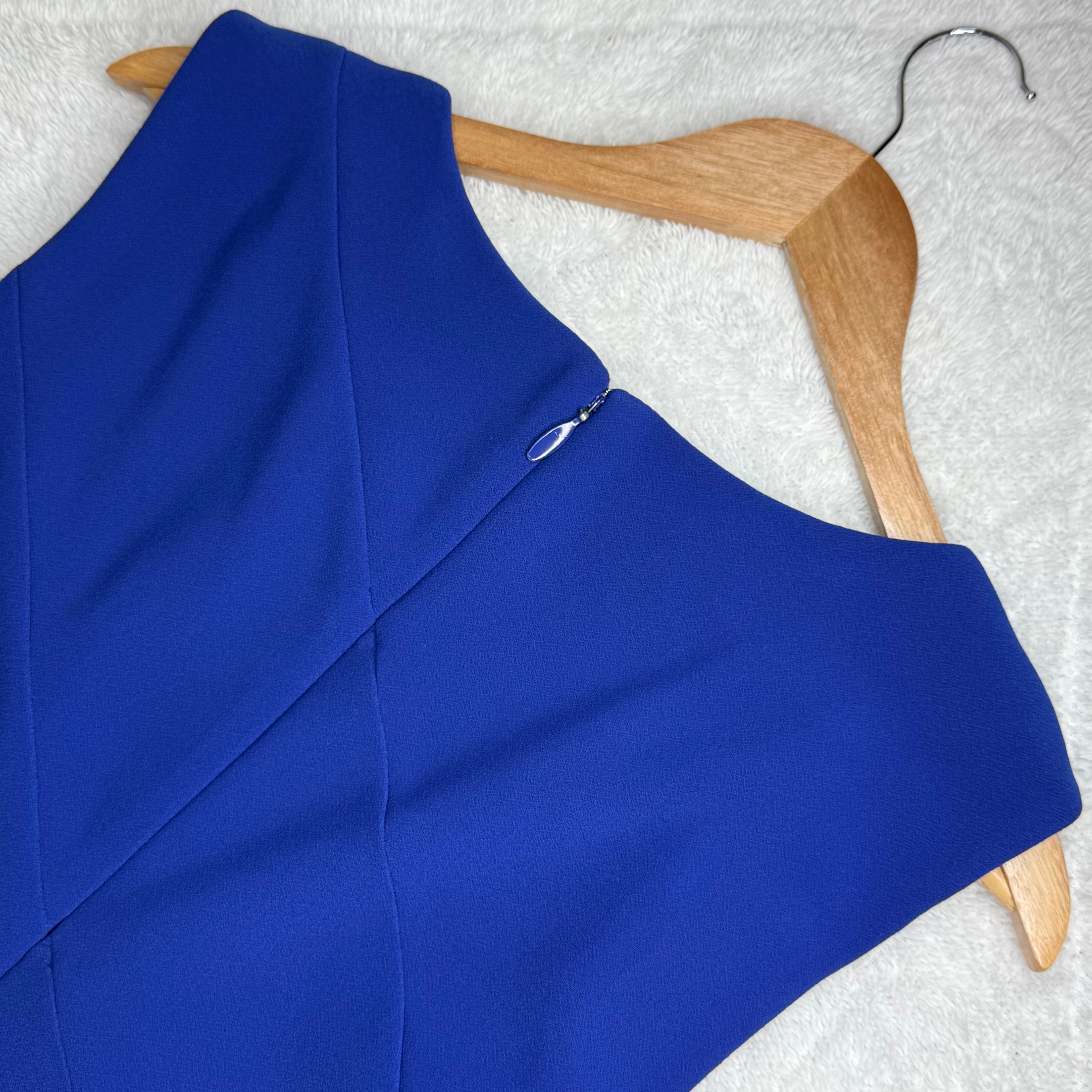Portmans Royal Blue Textured Dress