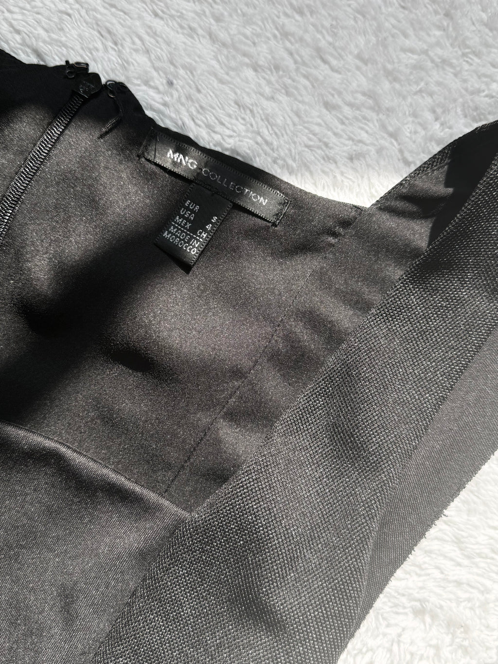 Mango Collection Black Sheath Dress | Size S
