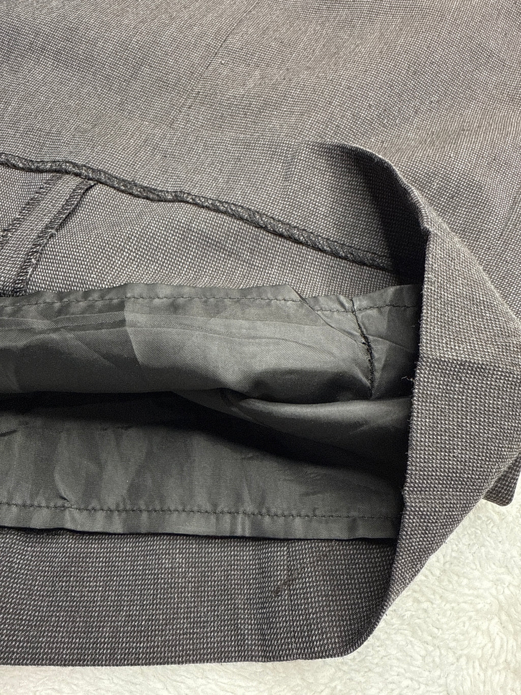 H&M Gray Sleeveless Sheath Dress US 8 (Small)