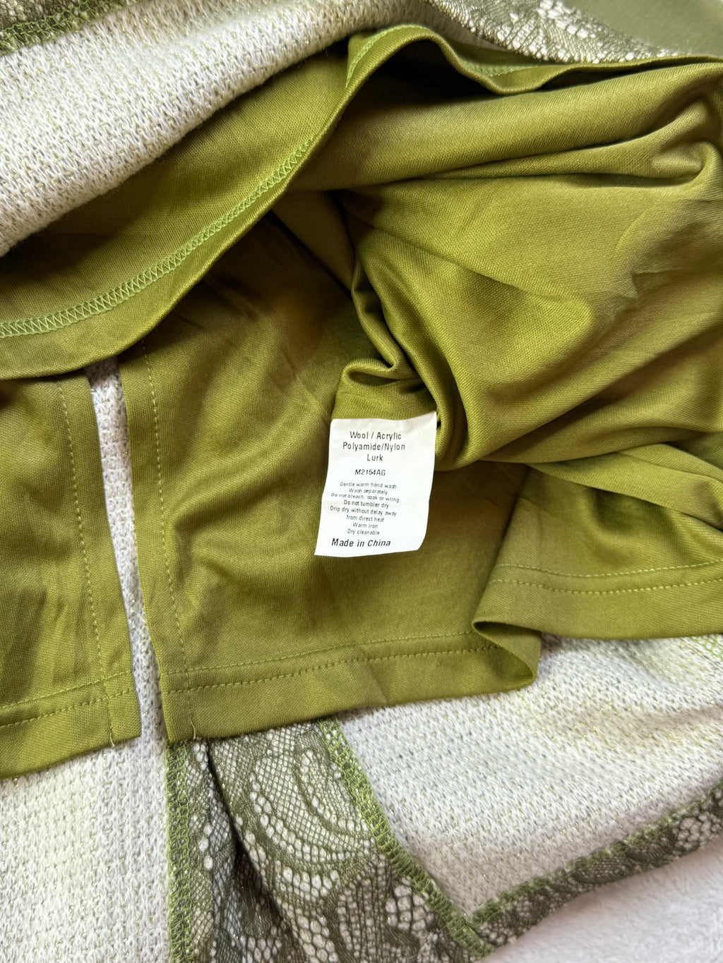 🌿 Chic Comfort: Martini Lace Panel Dress (UK 16)