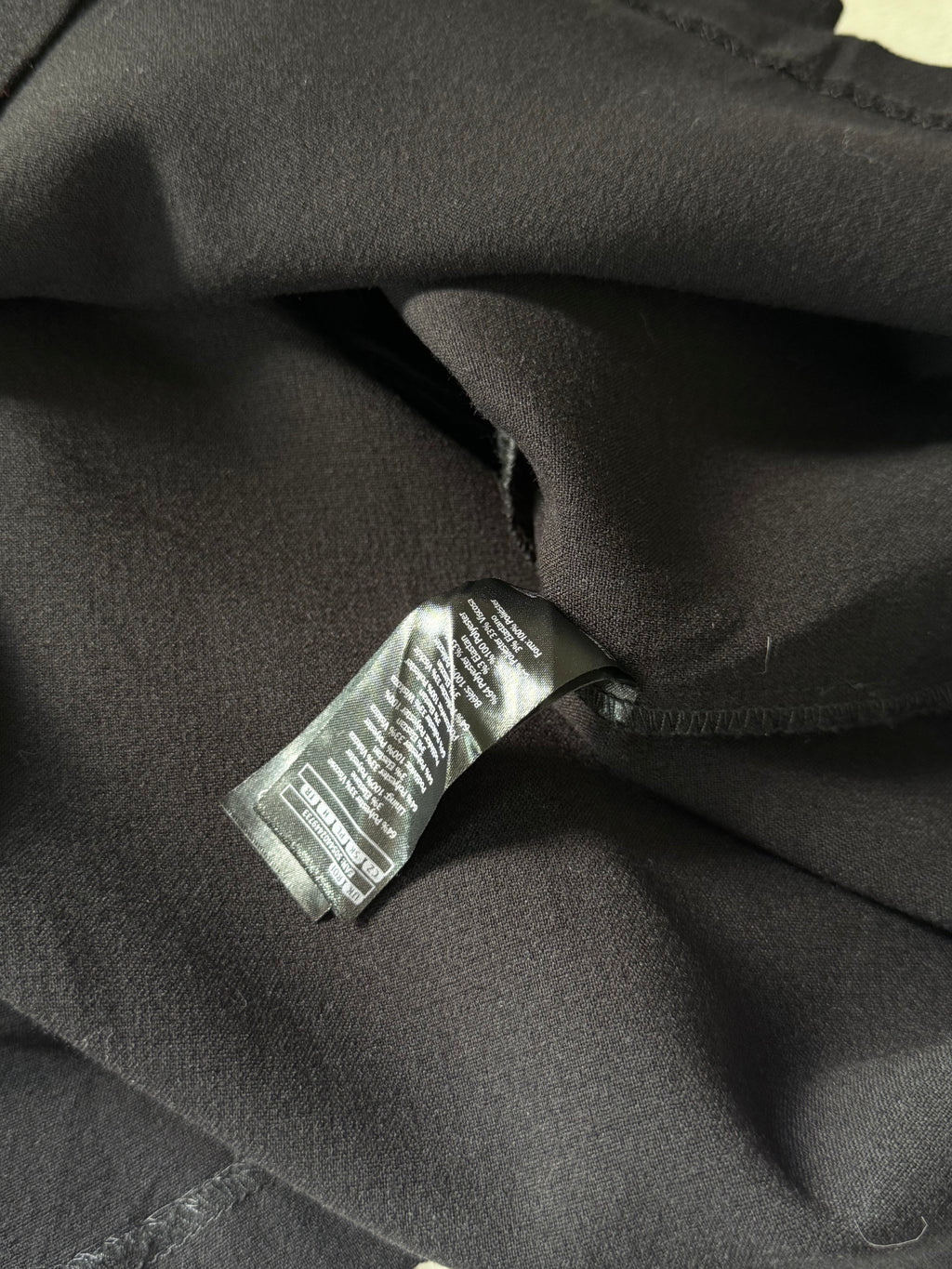 F&F Black Shift Dress with Zipper Detail | UK 14 (Preloved)