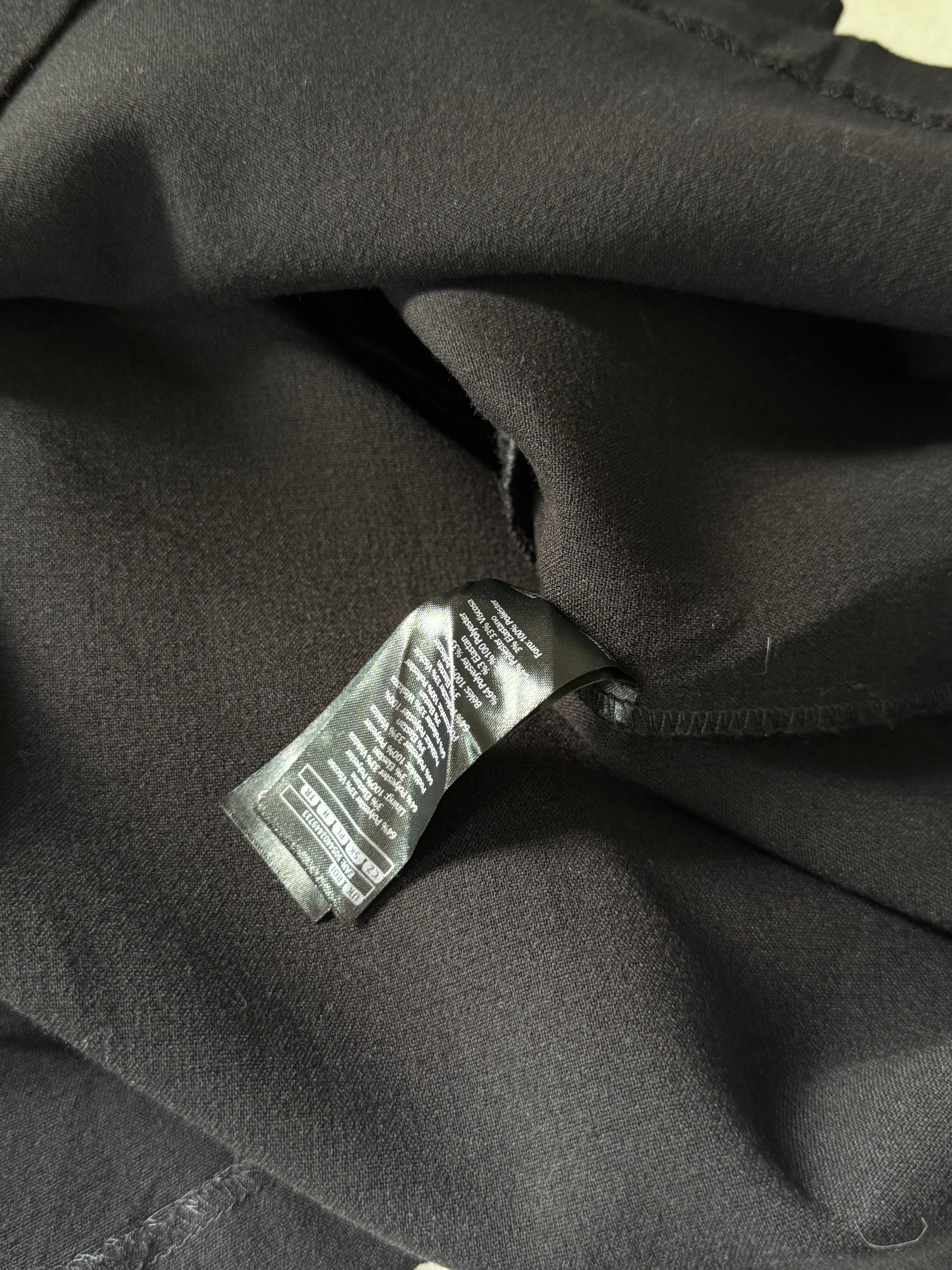 F&F Black Shift Dress with Zipper Detail | UK 14 (Preloved)