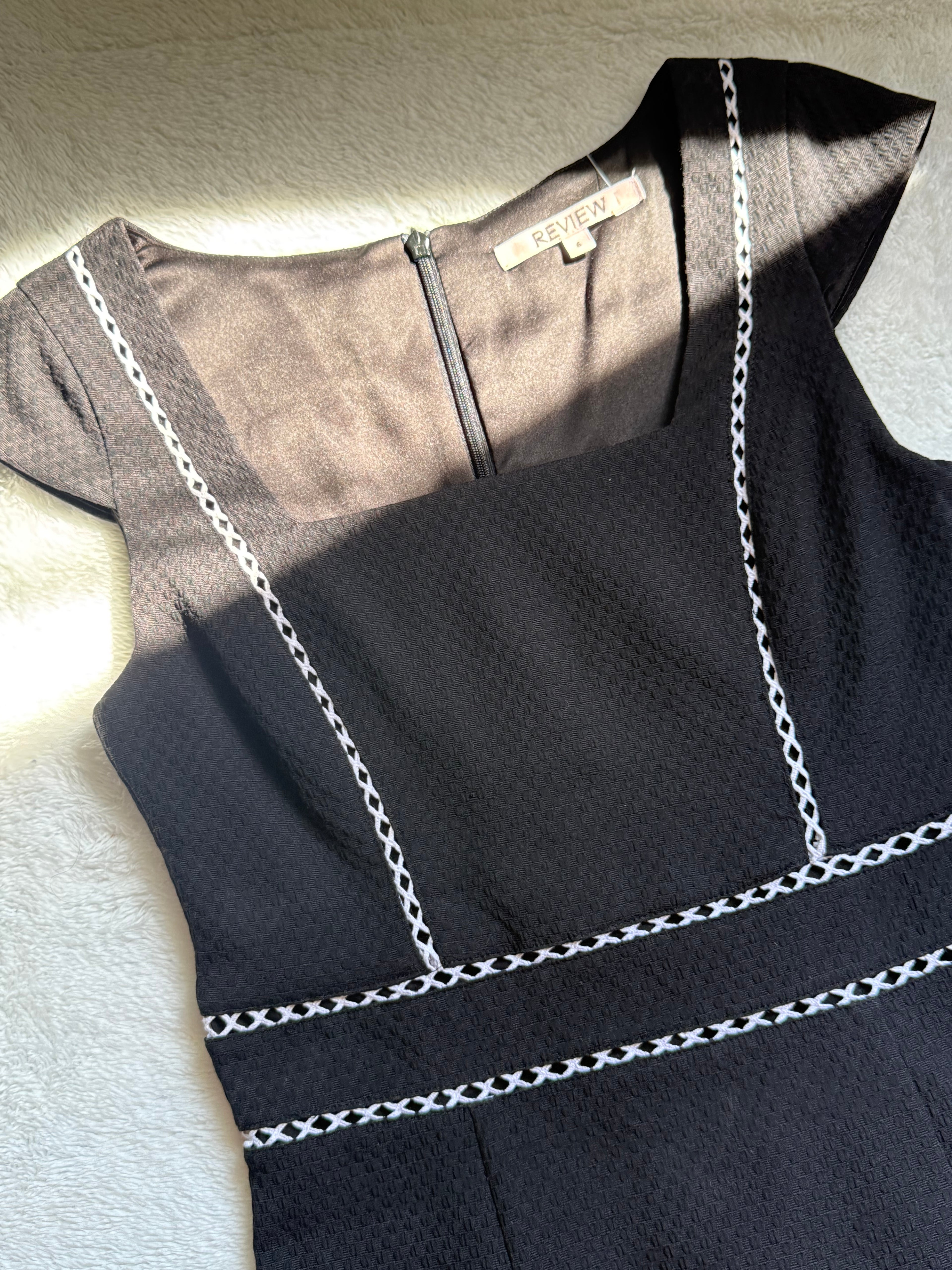 ♟️ Feminine Polish: REVIEW Checkered Sheath Dress (UK 12)