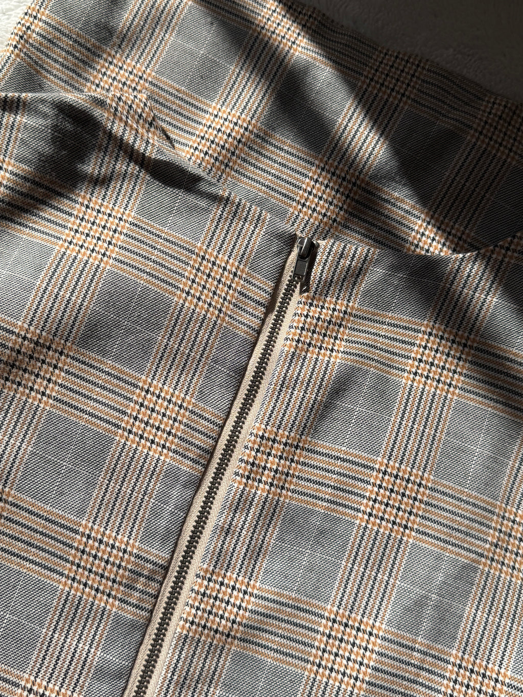 Chic NEXT Plaid Tunic Dress - Preloved UK 8