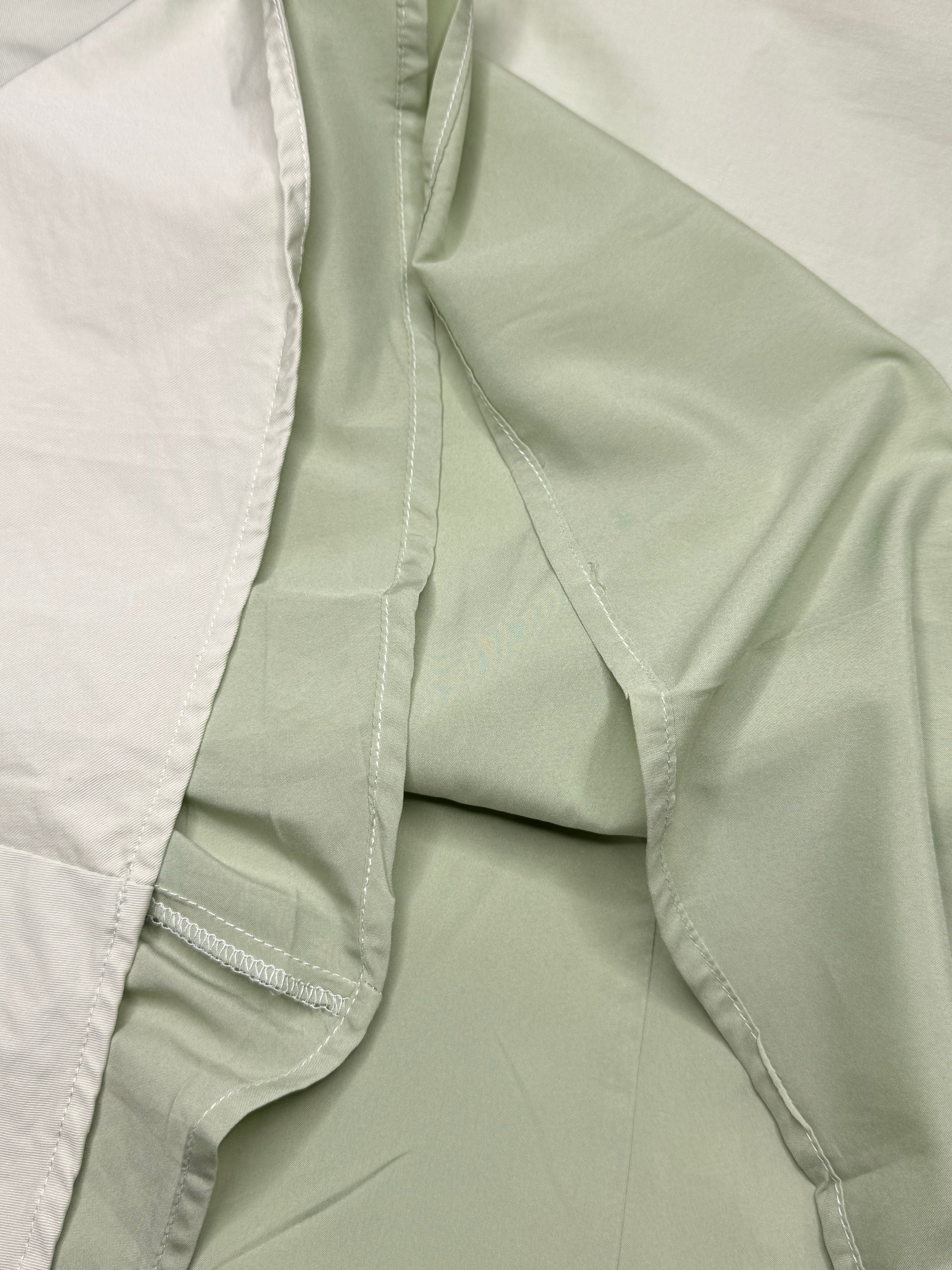 Love, Bonito Mint Green V-Neck A-Line Cotton Dress (Size XS / UK 6 / US 2)