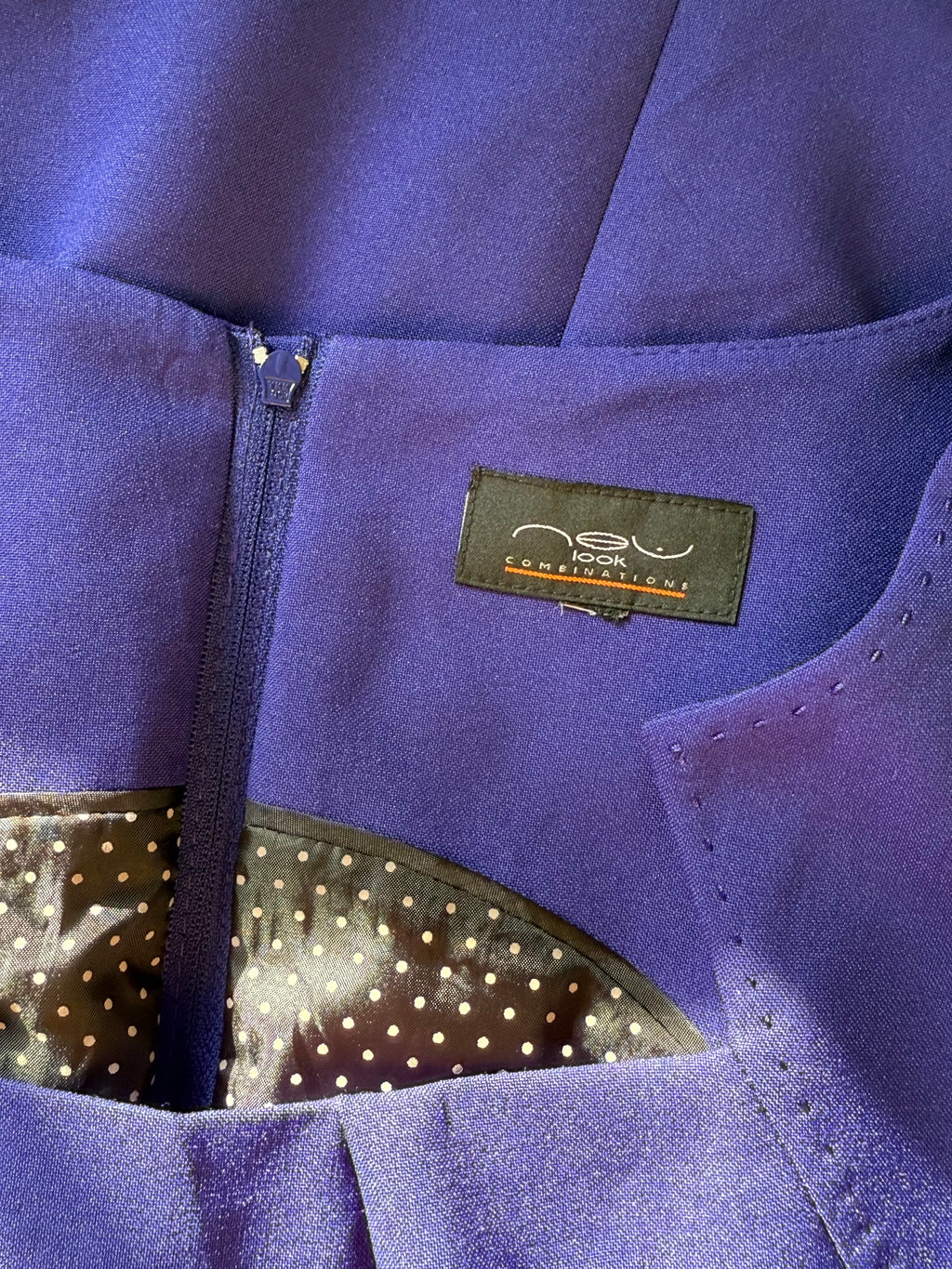 The Tailored Fit: New Look Royal Blue Sheath Dress UK 16