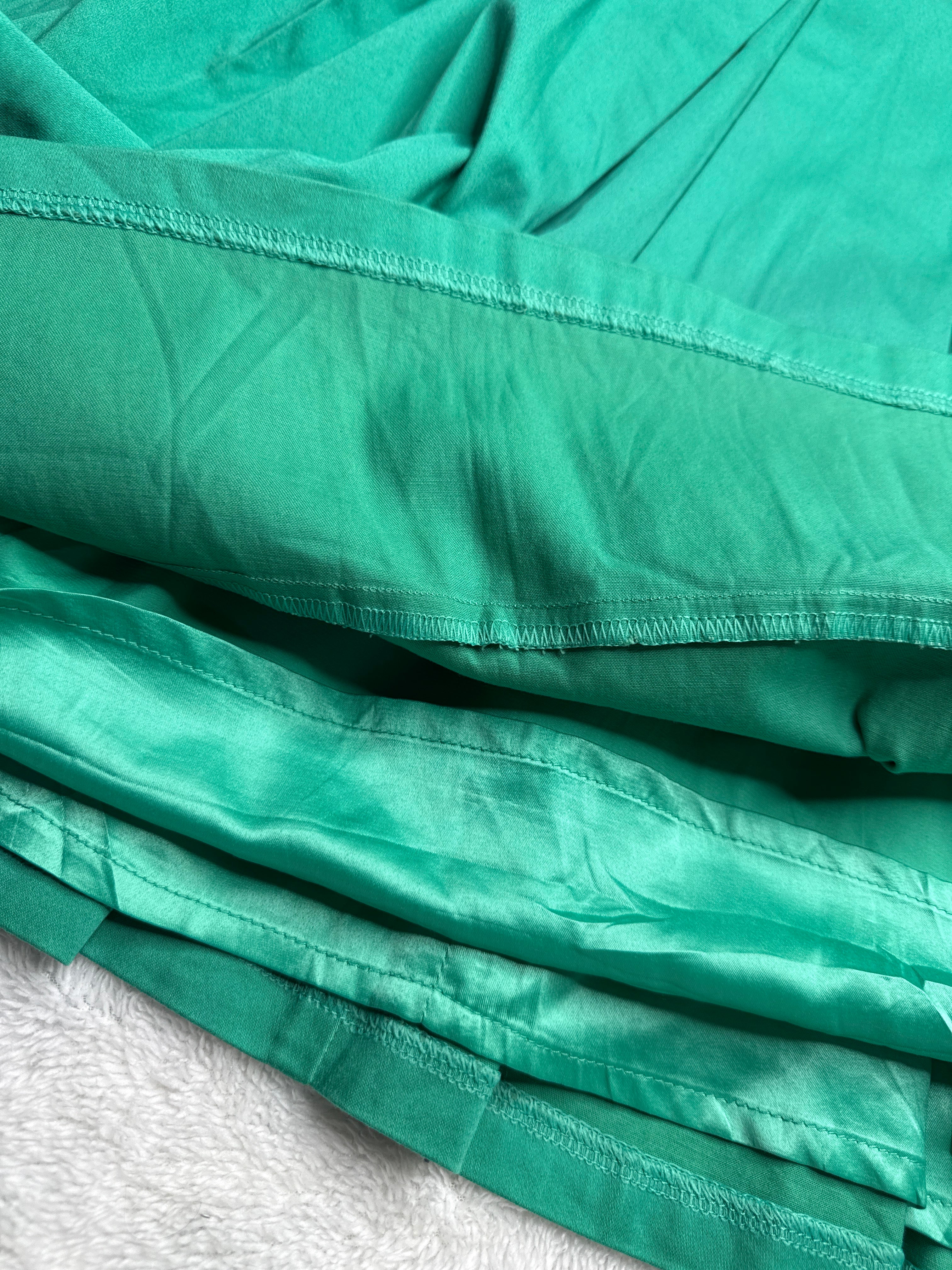 Portmans Green Pleated Dress (Large)